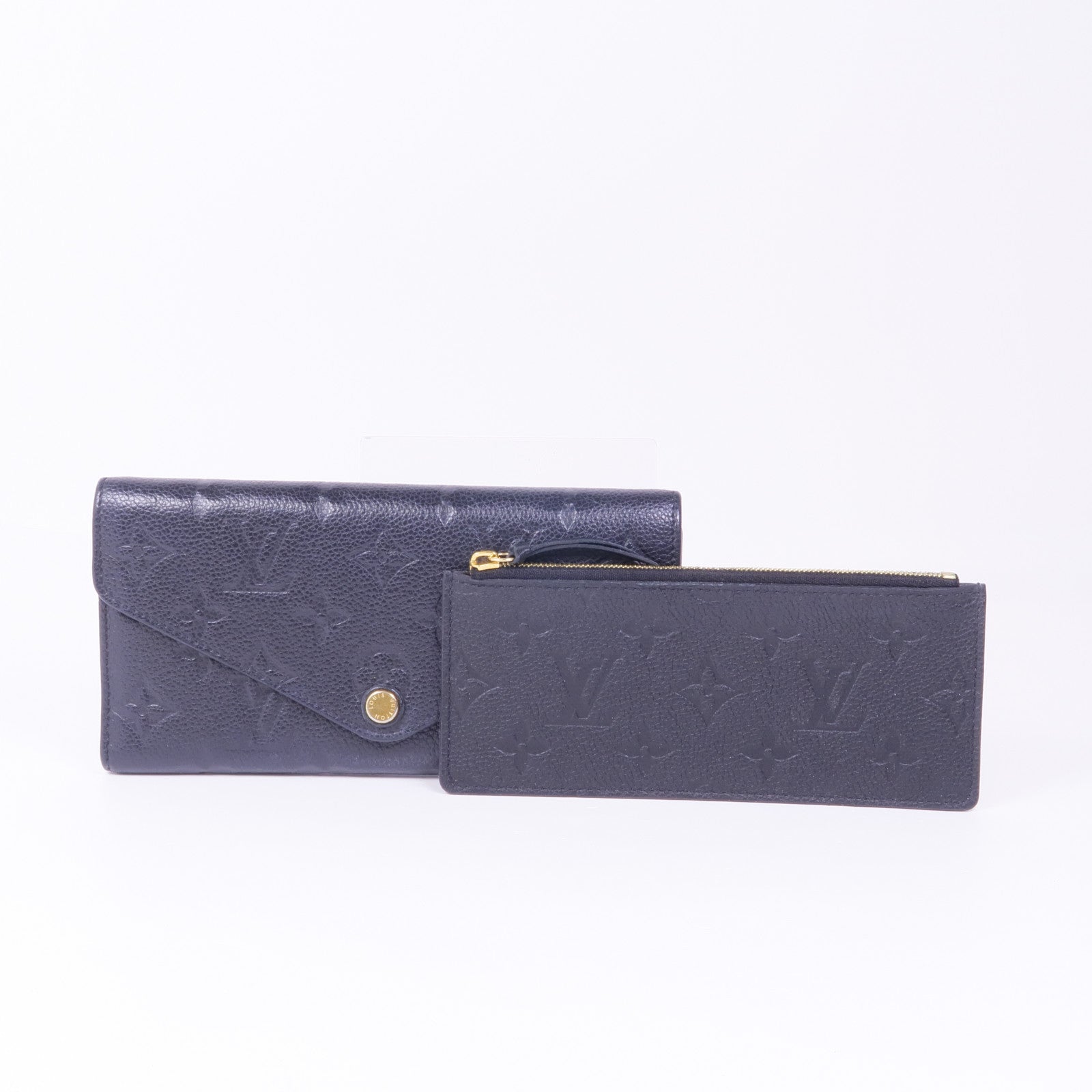 LOUIS VUITTON Monogram Empreinte Long Wallet金扣長錢包