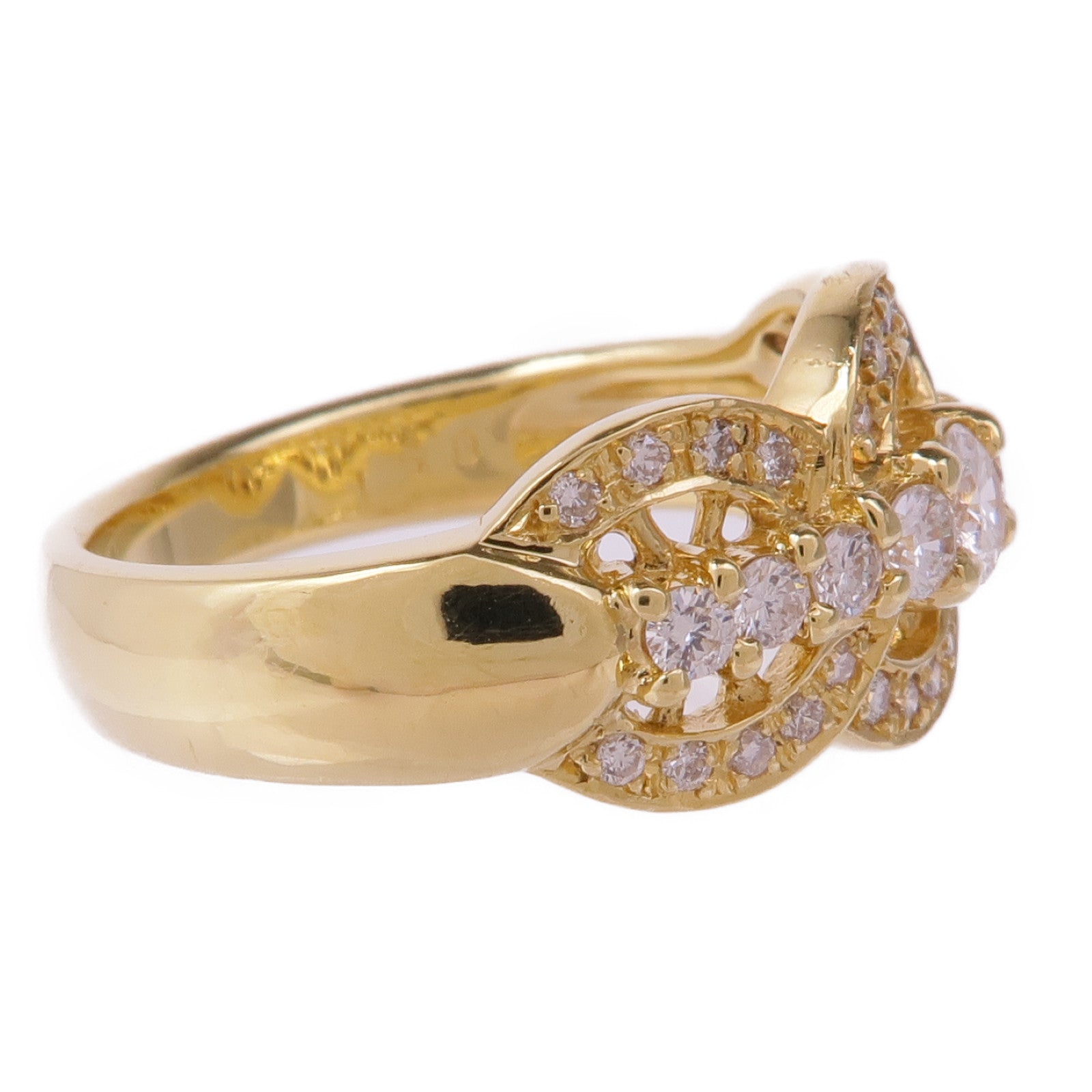 JEWELRY 【激減優惠】18K黃金Diamond Ring鑽石戒指US#6.25