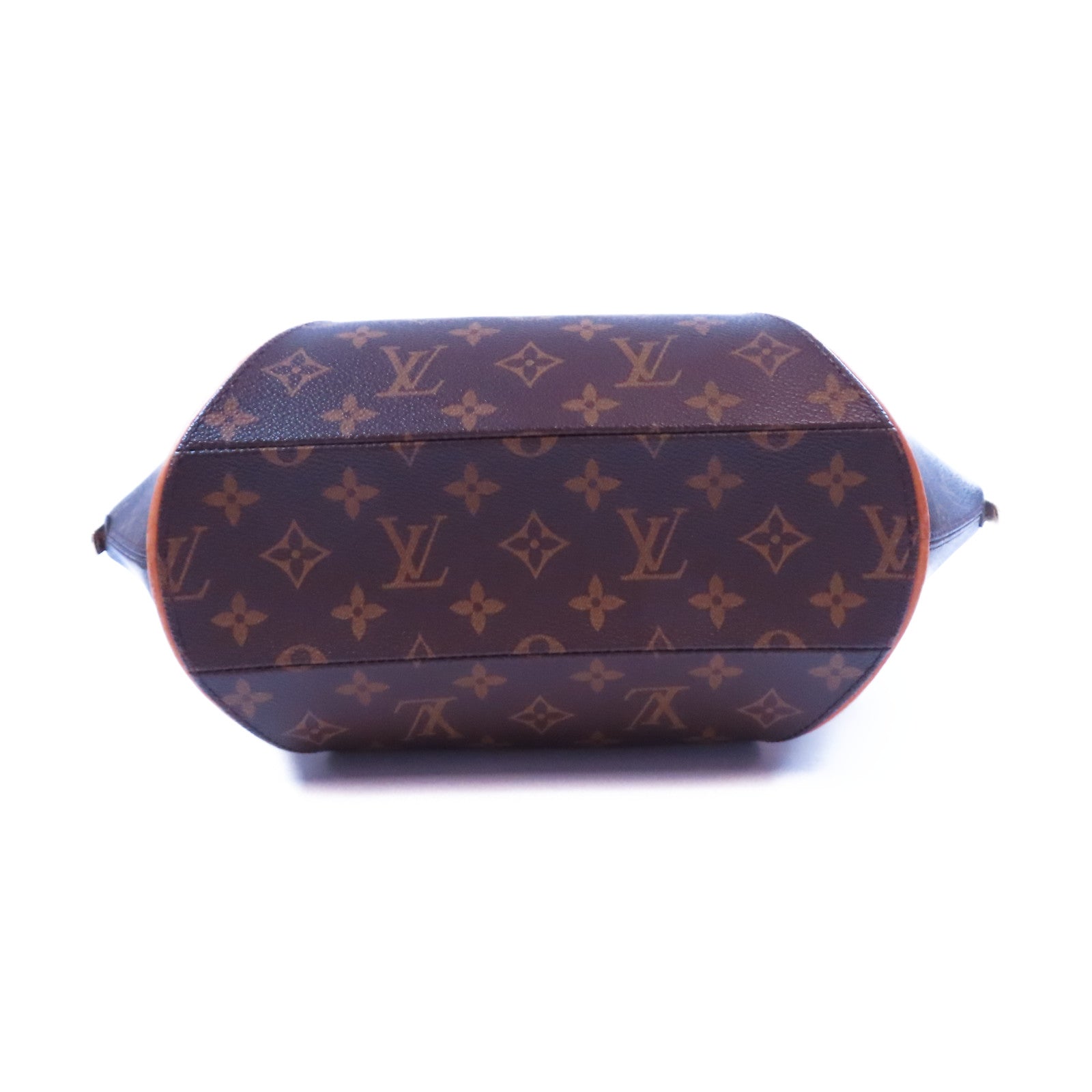 LOUIS VUITTON Monogram Elipse MM金扣手挽袋啡色