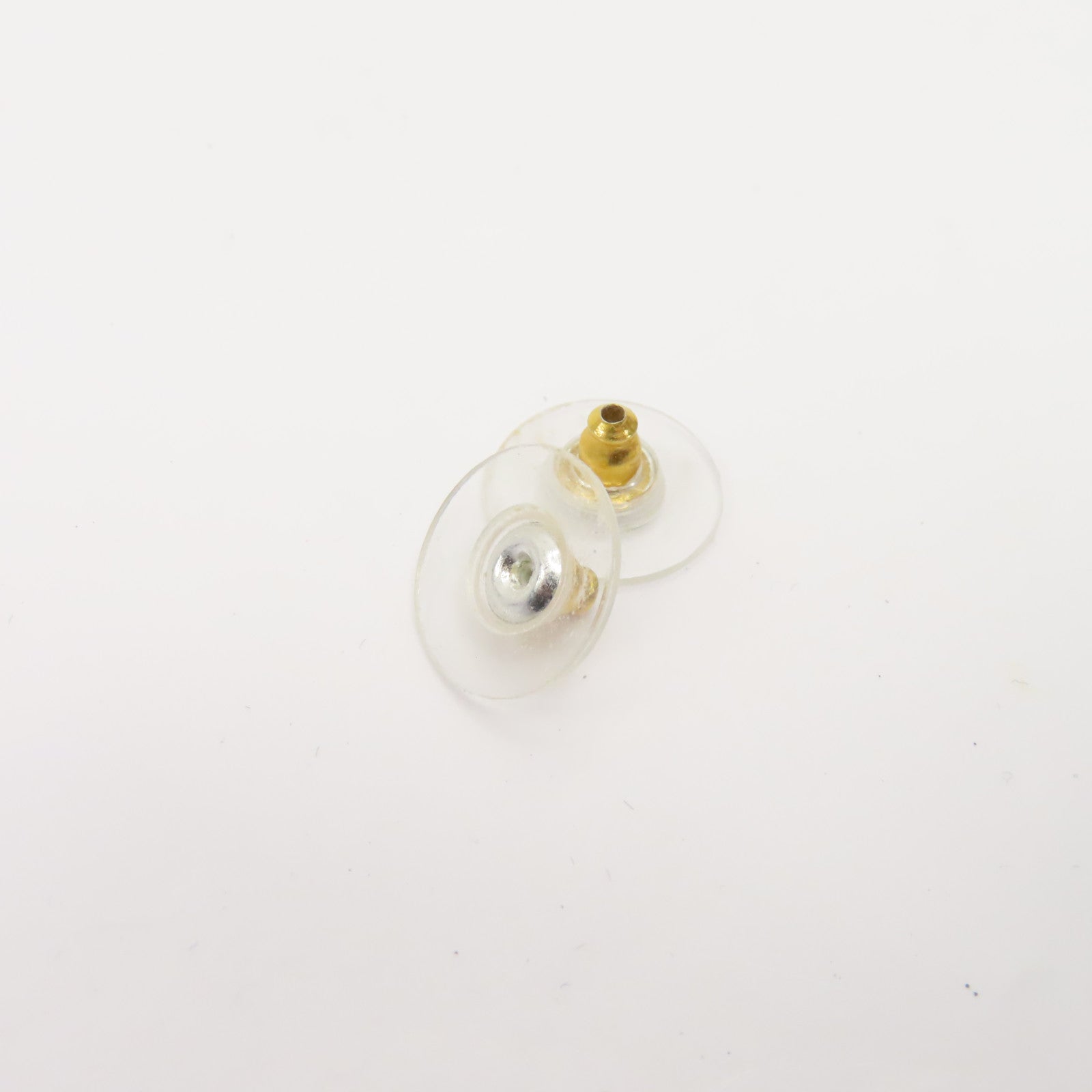 CHANEL PVC/金屬Earrings耳環金色/透明