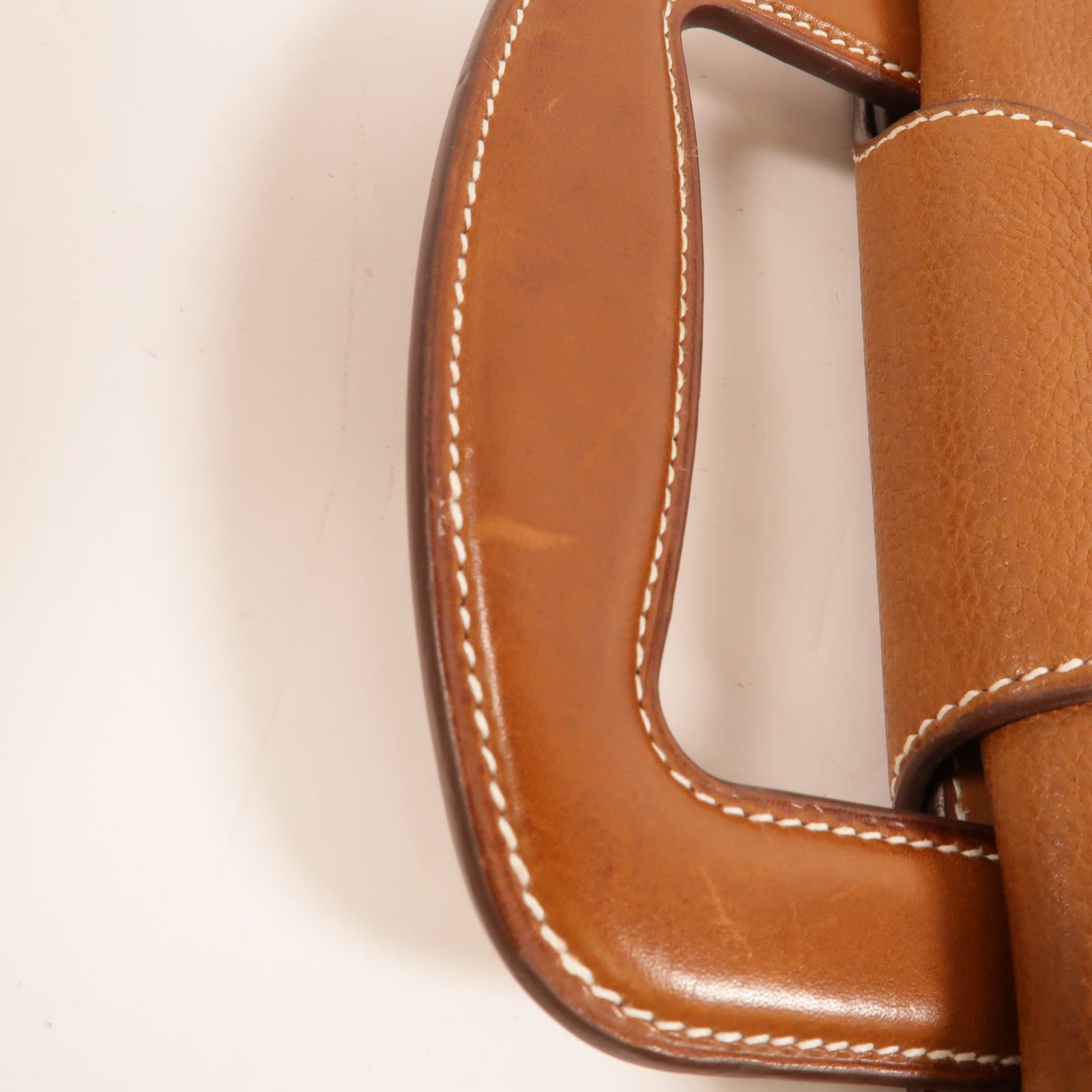 HERMES Barenia皮革Tribune Briefcase公事包Fauve