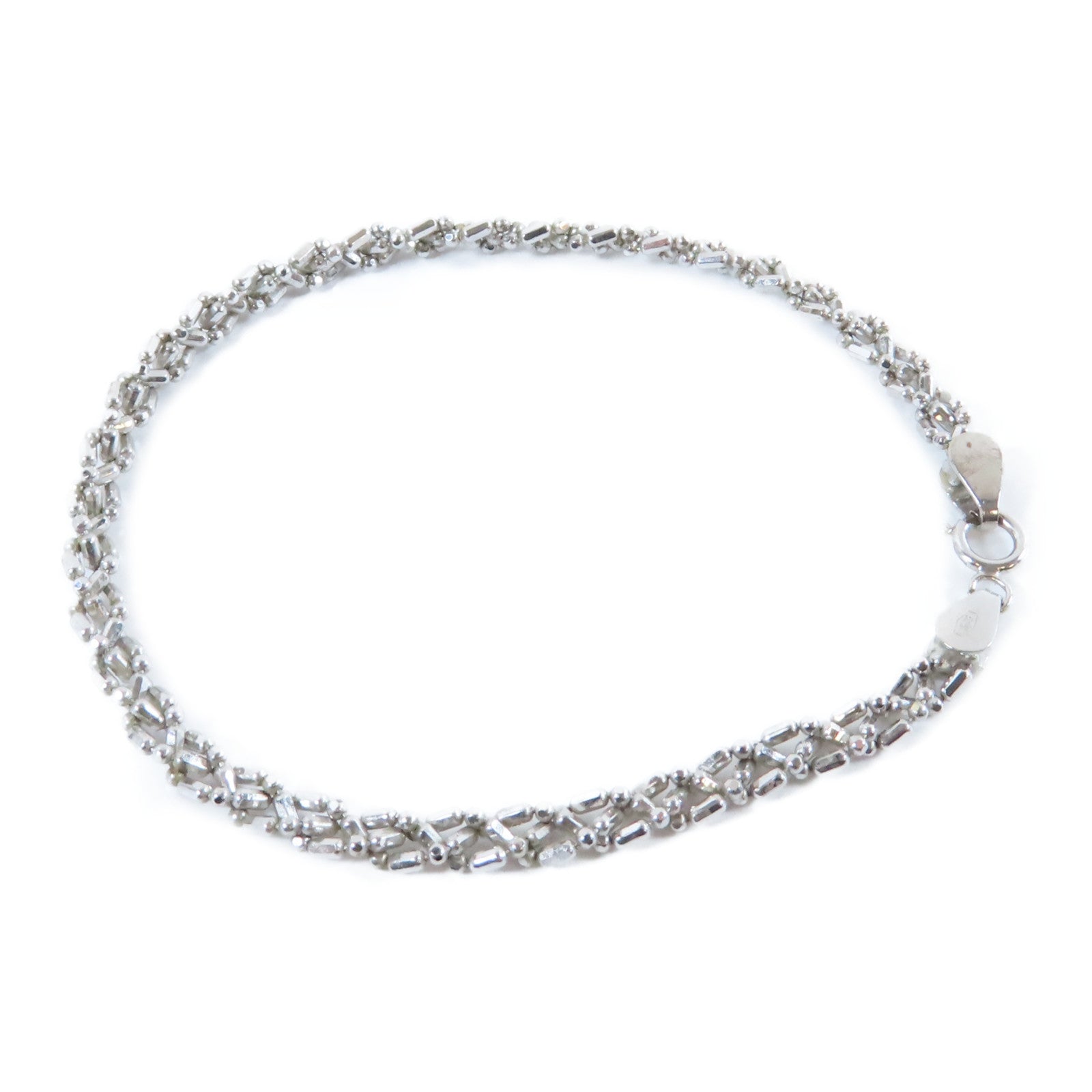 JEWELRY 【激減優惠】14K白金Bracelet手鏈銀色