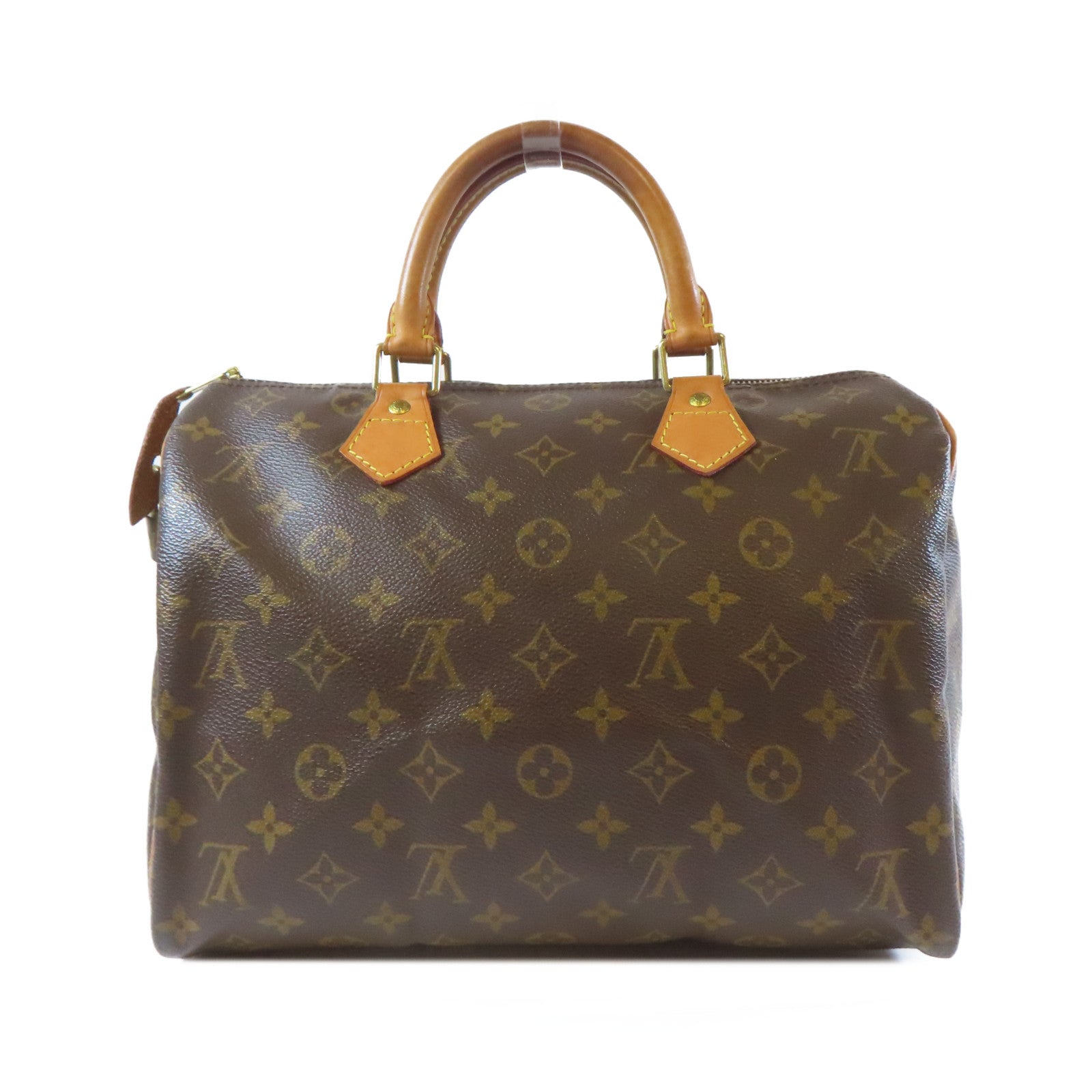 LOUIS VUITTON 【激減優惠】Monogram Speedy 30金扣手挽袋啡色