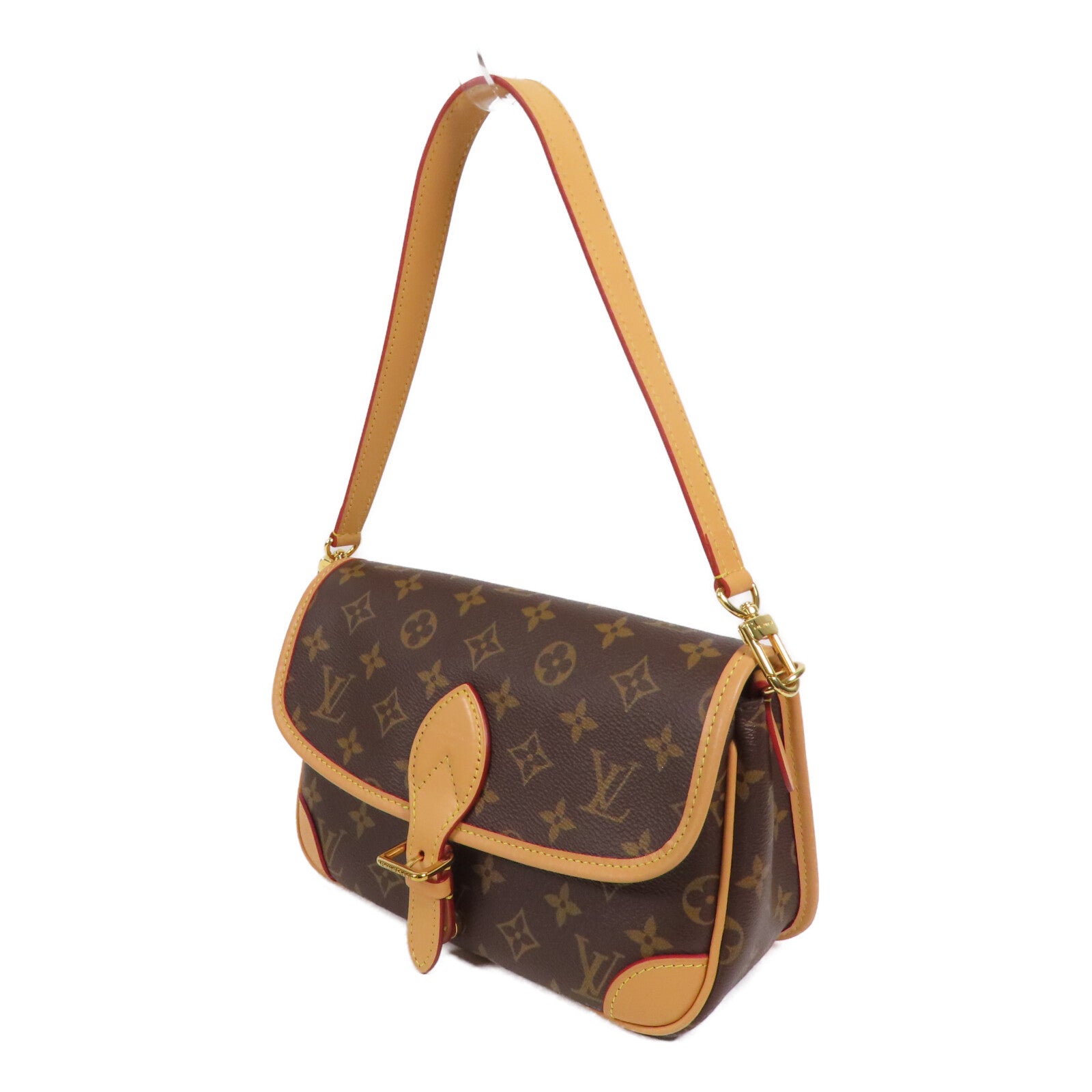 LOUIS VUITTON Monogram Diane金扣手挽肩背兩用袋