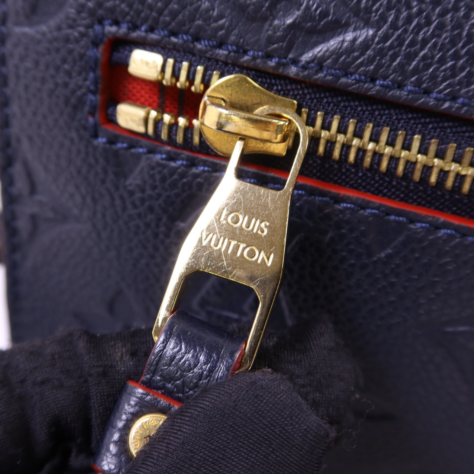 LOUIS VUITTON Monogram Empreinte Pochette Metis金扣手挽肩背兩用袋