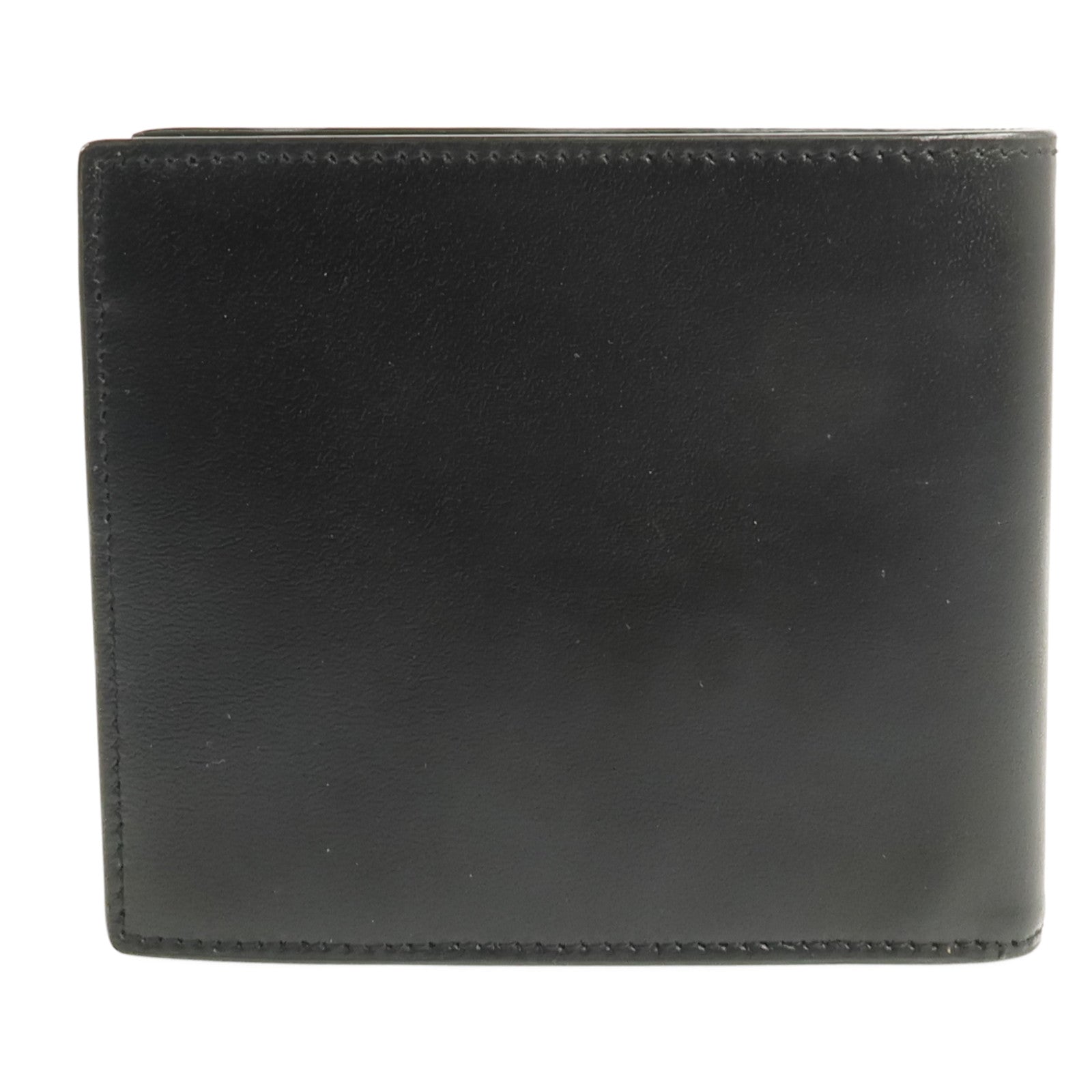 YVES SAINT LAURENT 牛皮皮革Wallet銀扣錢包