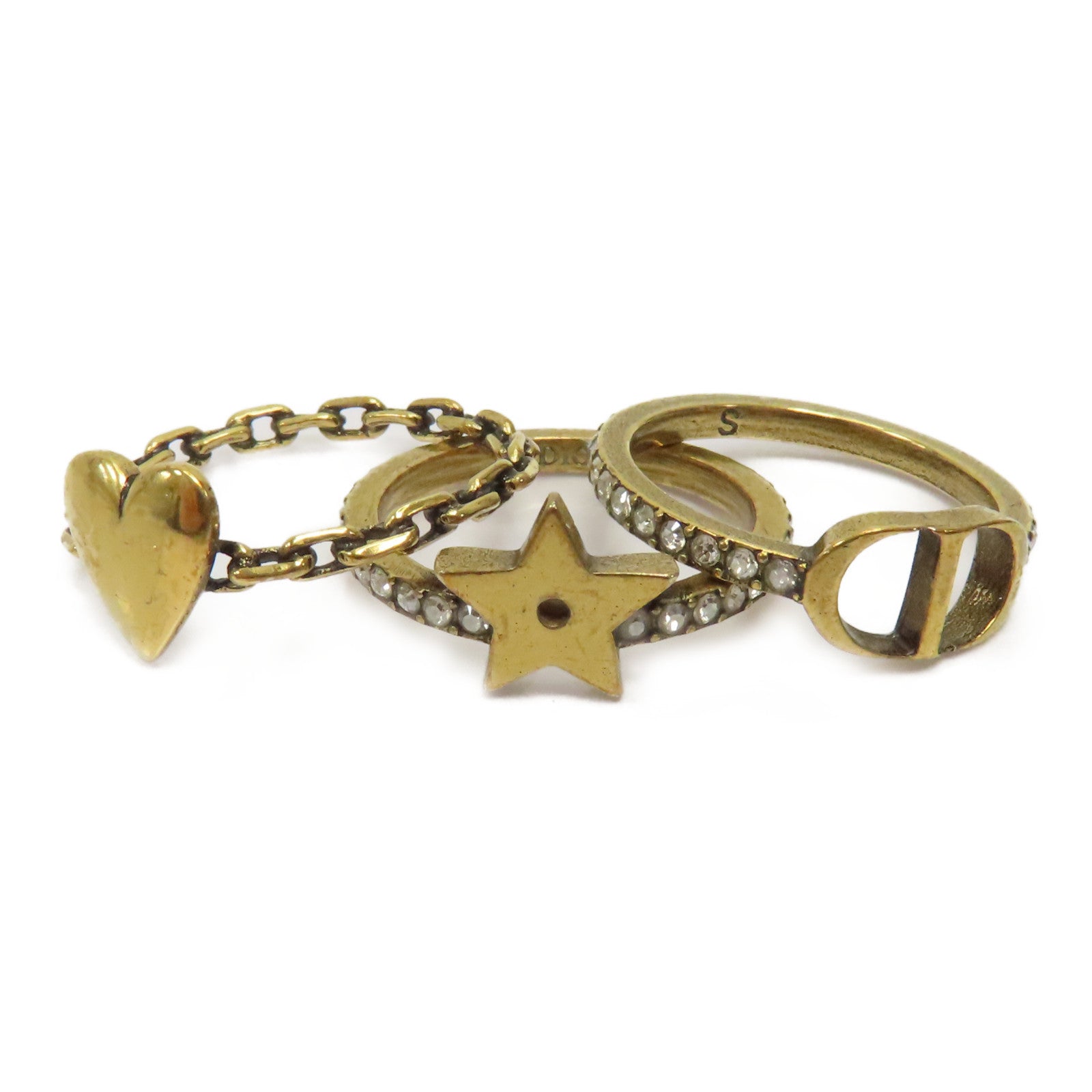 Dior 金屬Dior Ring戒指金色