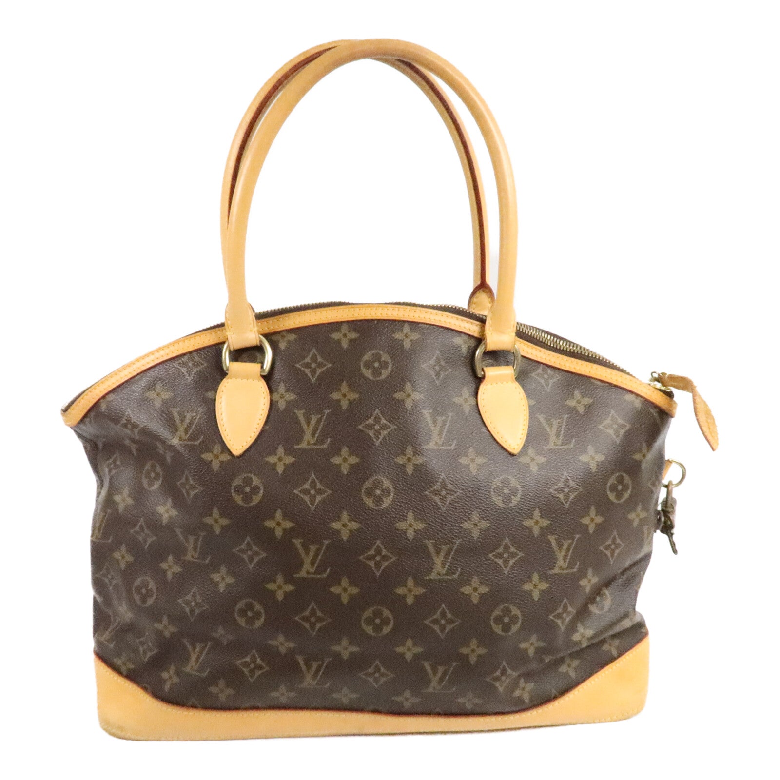 LOUIS VUITTON Monogram Lockit Horizontal金扣肩背袋
