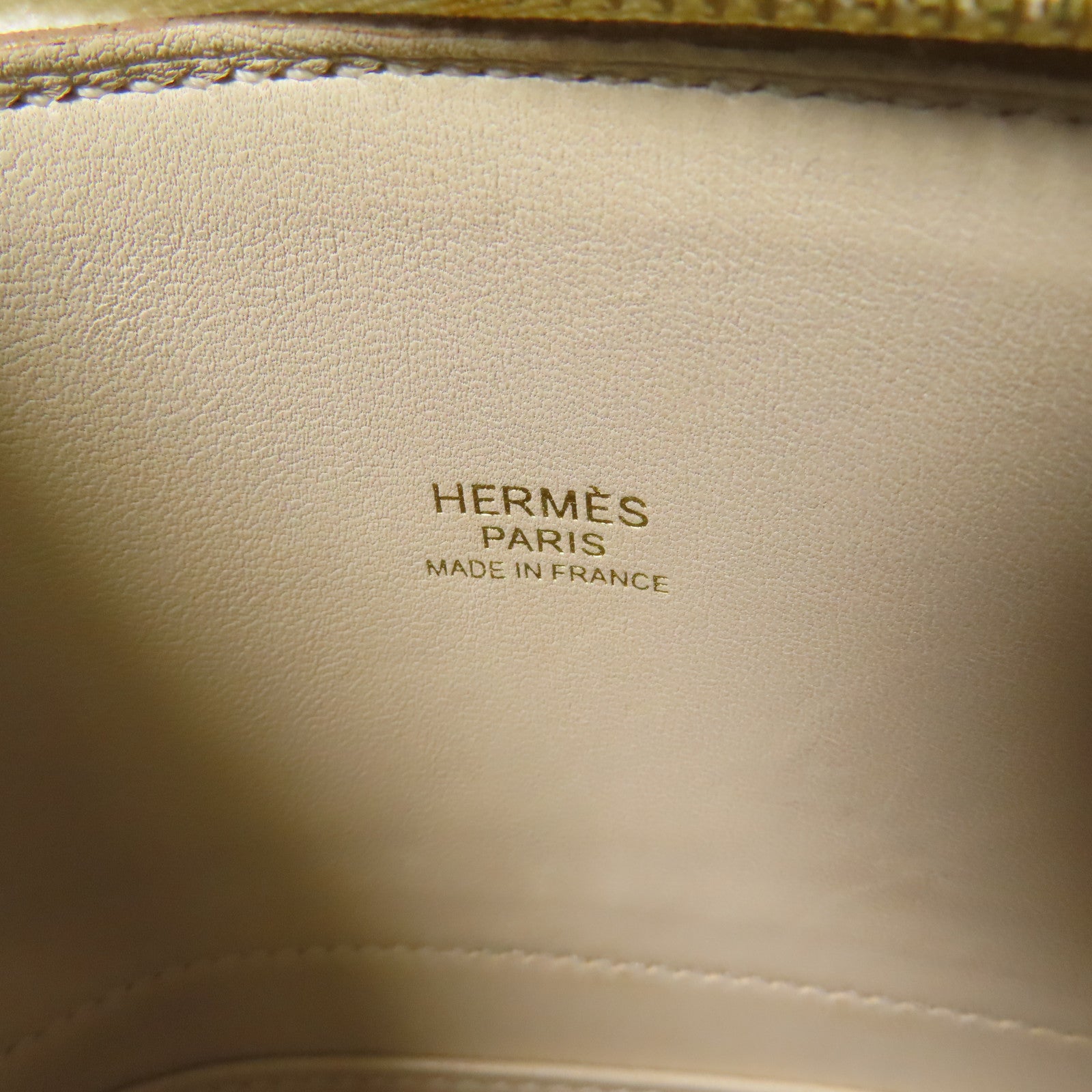 HERMES Epsom皮革Bolide 27金扣手挽肩背兩用袋Nata