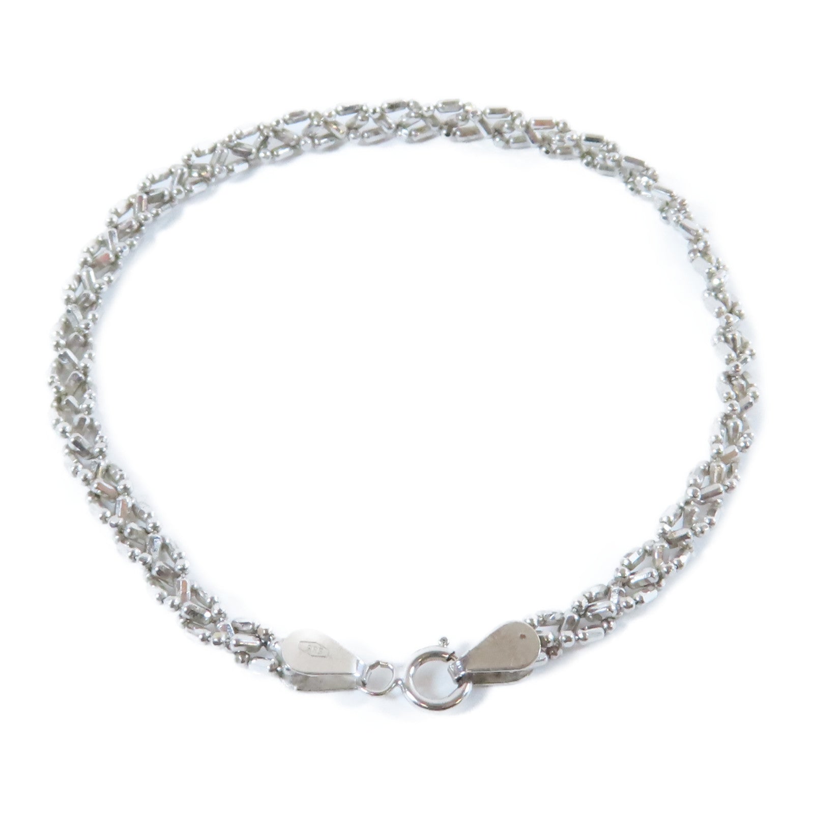 JEWELRY 【激減優惠】14K白金Bracelet手鏈銀色