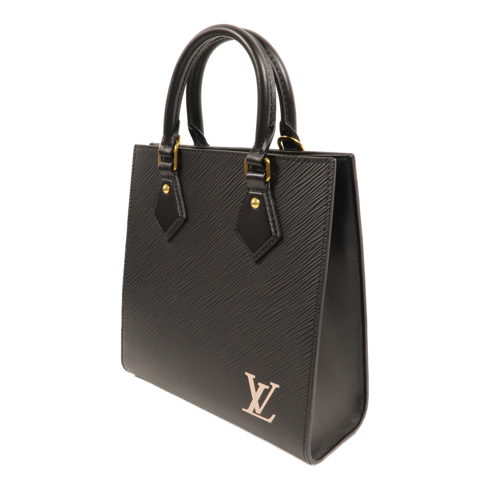 LOUIS VUITTON Epi Sac Plat BB金扣手挽肩背兩用袋