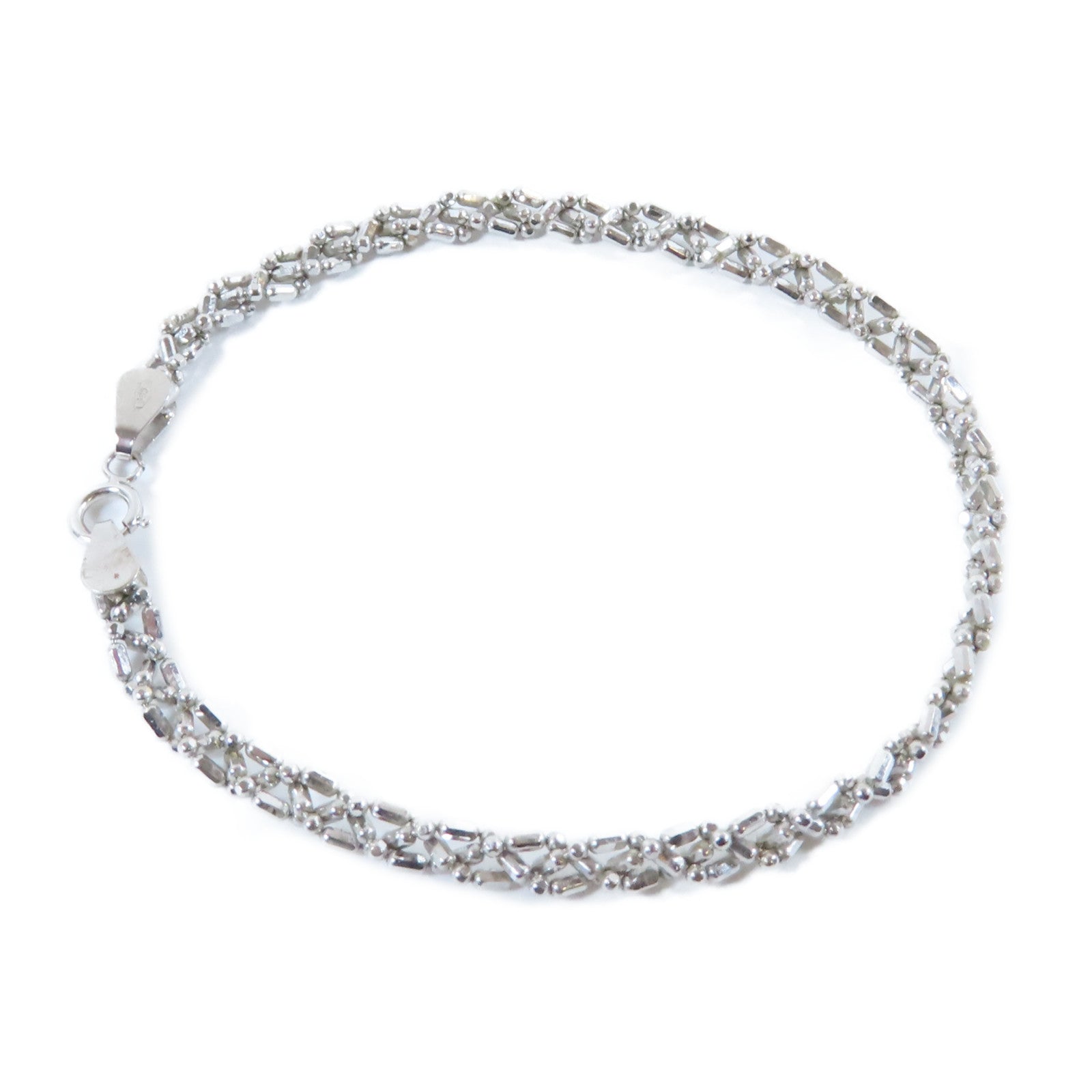 JEWELRY 【激減優惠】14K白金Bracelet手鏈銀色