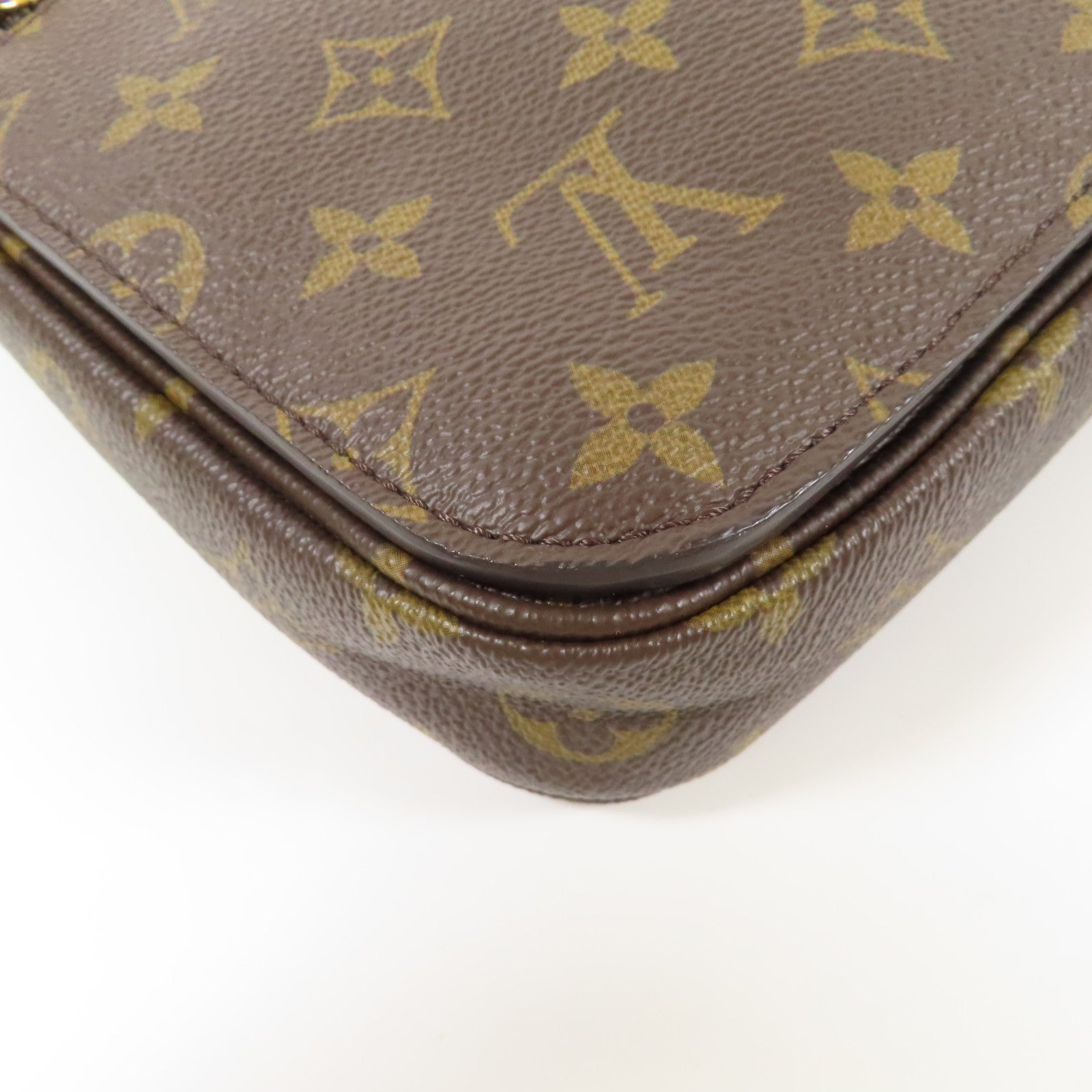 LOUIS VUITTON Monogram Pochette Metis MM金扣手挽肩背兩用袋
