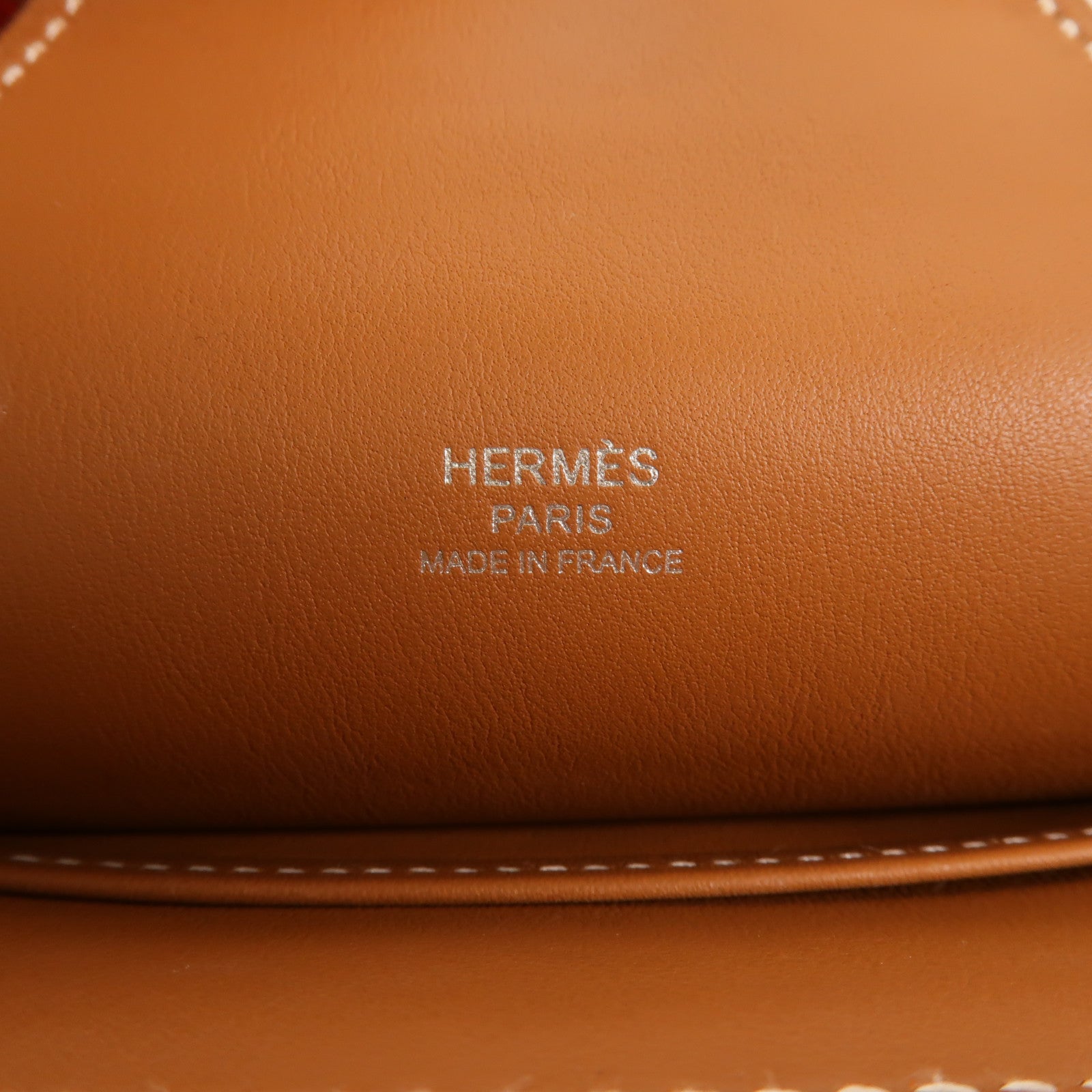 HERMES Barenia皮革Tribune Briefcase公事包Fauve