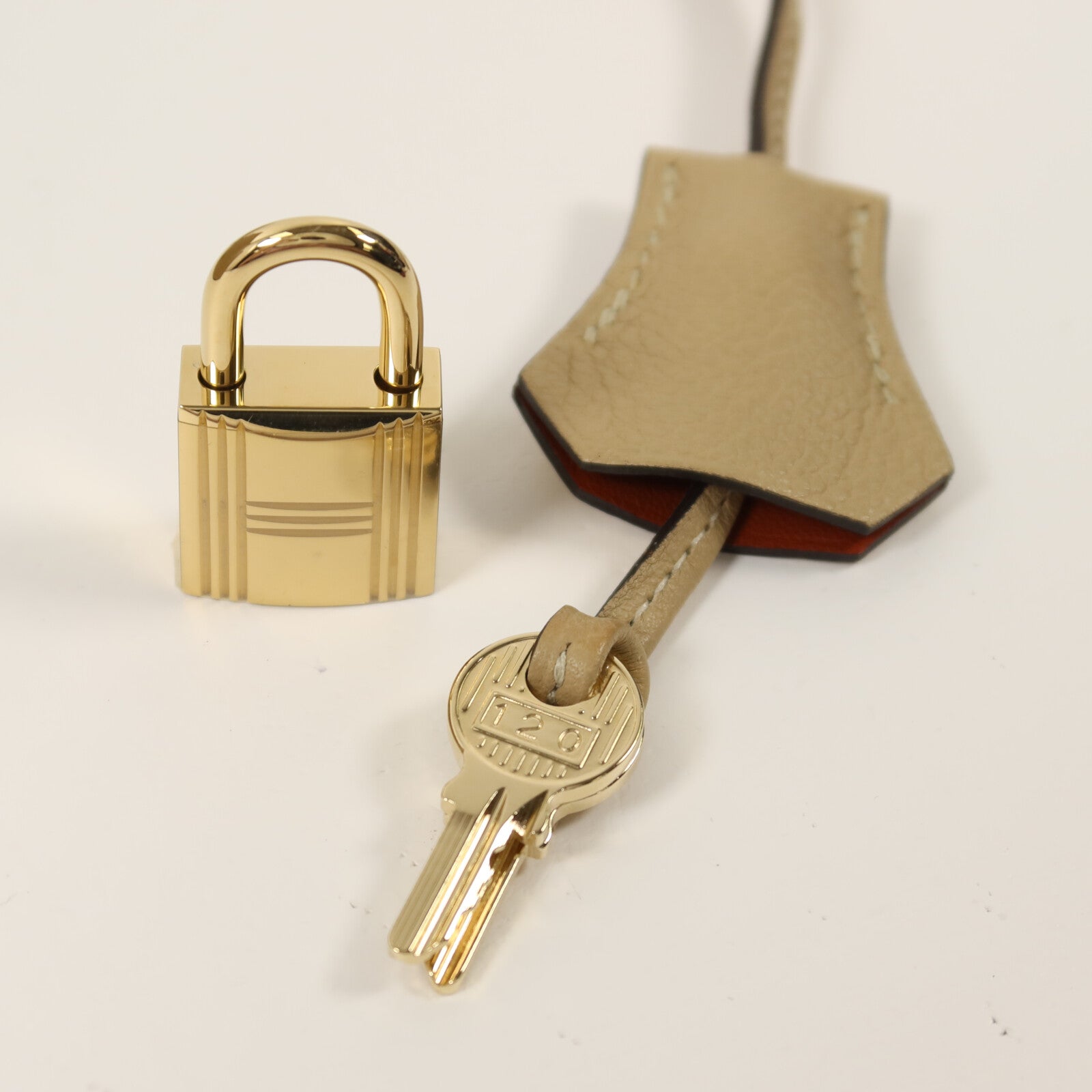 HERMES Evercolor皮革Toolbox 20手挽肩背兩用袋Trench/Cuivre