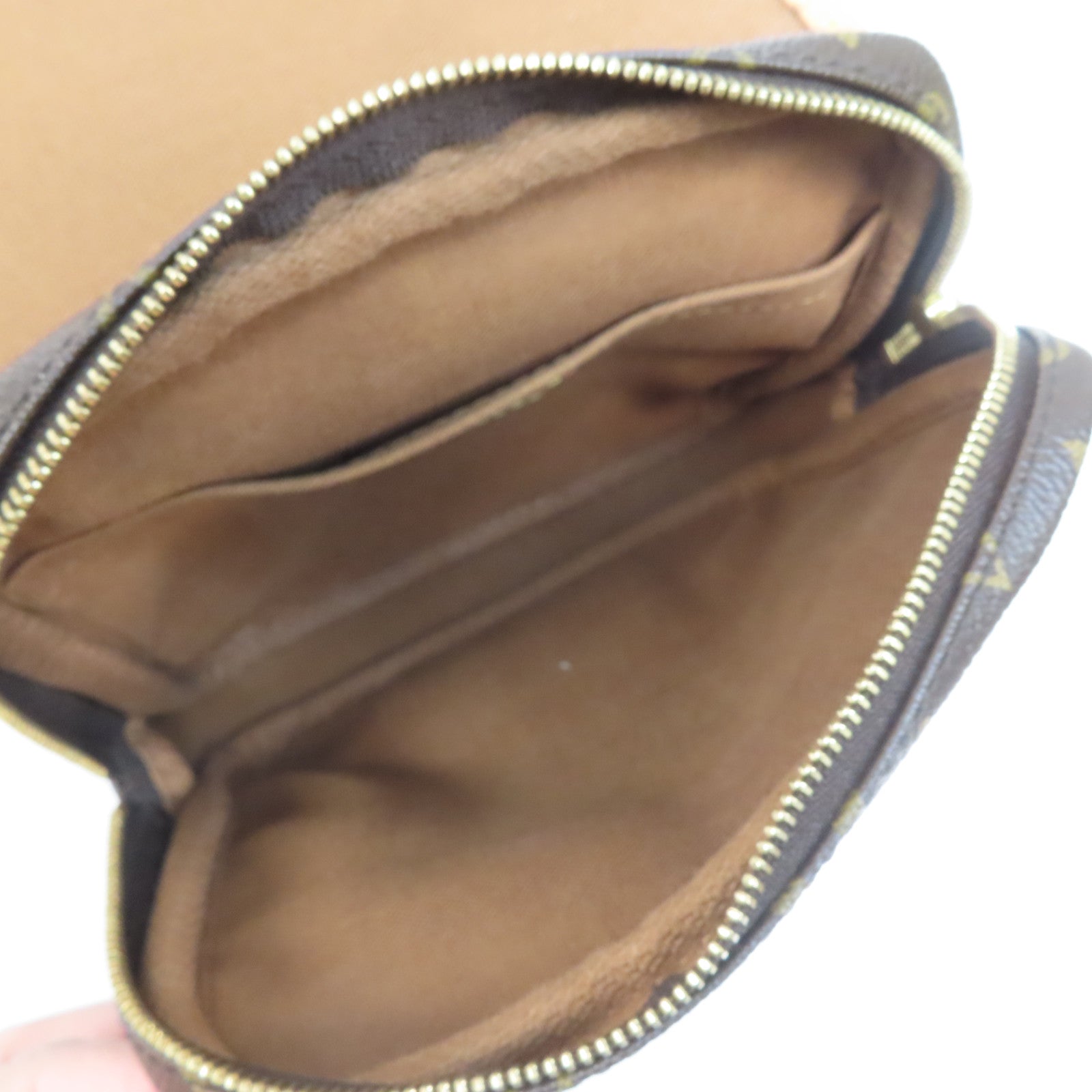 LOUIS VUITTON Monogram Bosphore Bum Bag金扣腰包啡色