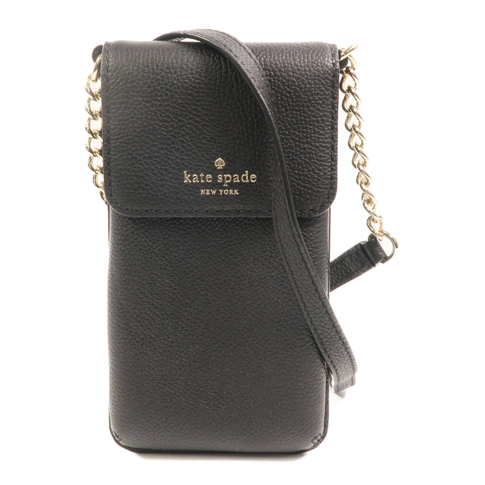 Kate Spade 牛皮皮革Phone Crossbody Bag鏈帶肩背袋