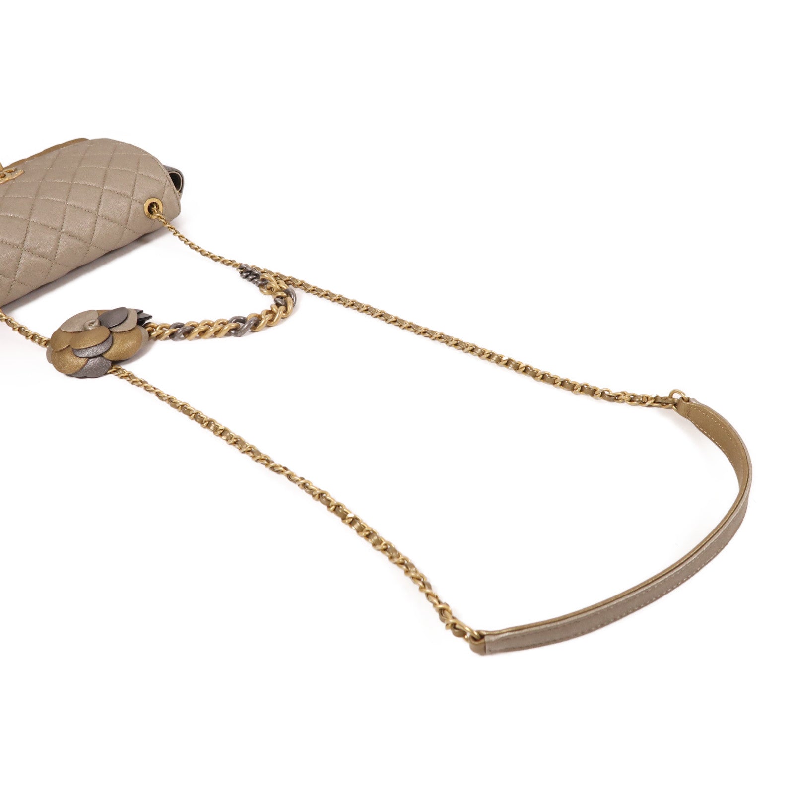 CHANEL 牛皮皮革2 Way Chain Shoulder手挽肩背兩用袋