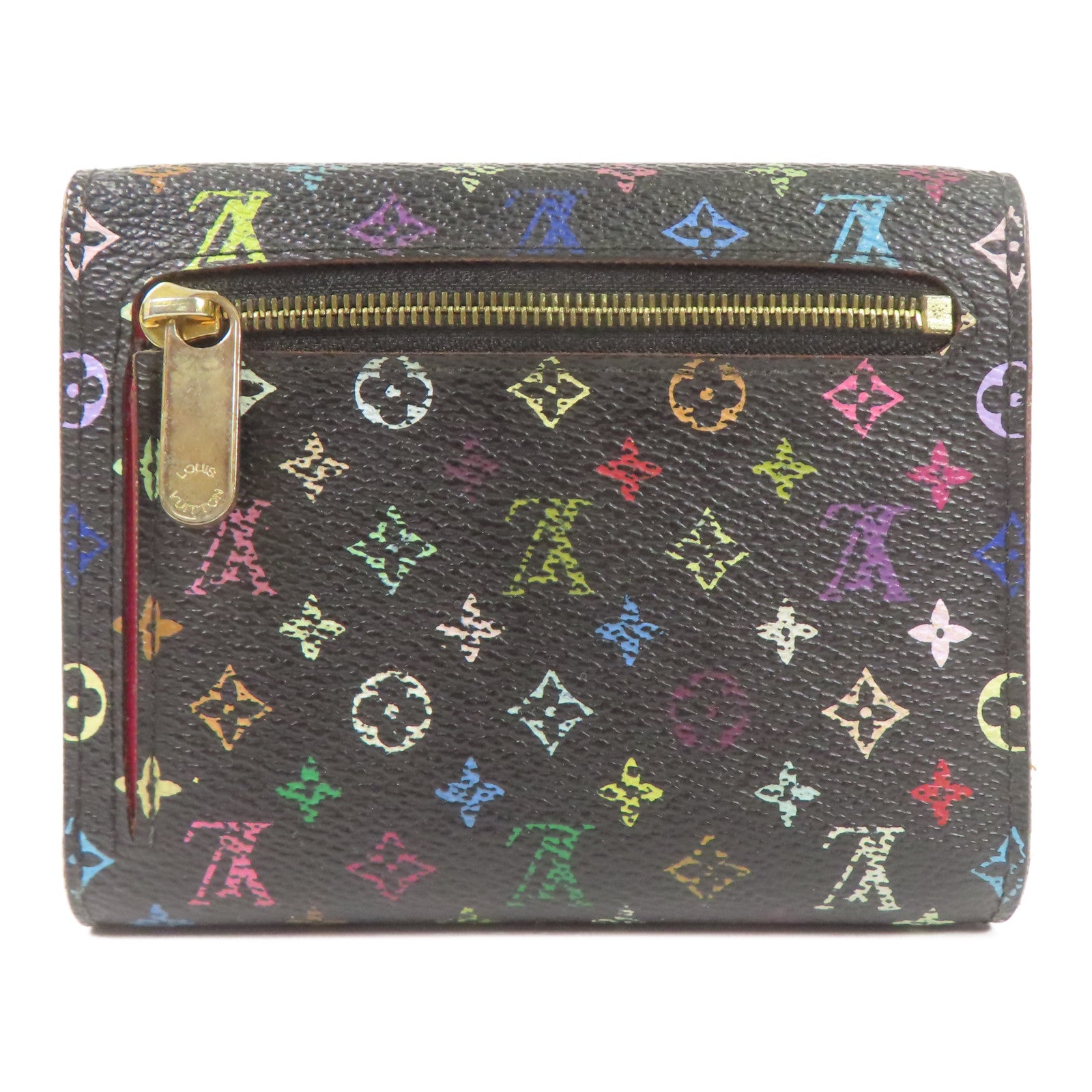 LOUIS VUITTON Monogram Multicolore Portefeuille Joy金扣錢包