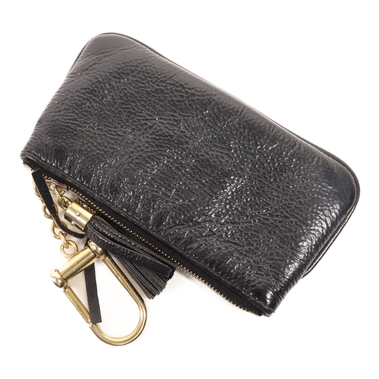 GUCCI 牛皮皮革Key Case金扣鑰匙包