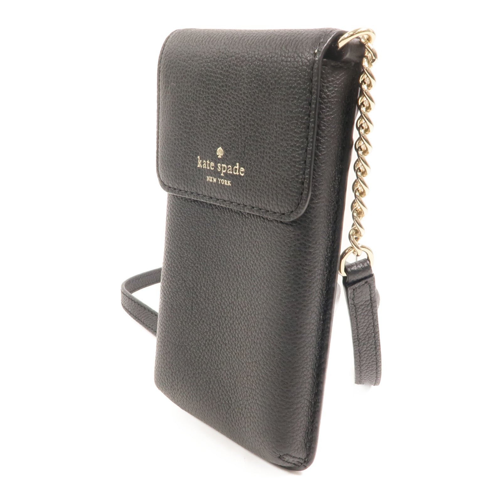 Kate Spade 牛皮皮革Phone Crossbody Bag鏈帶肩背袋