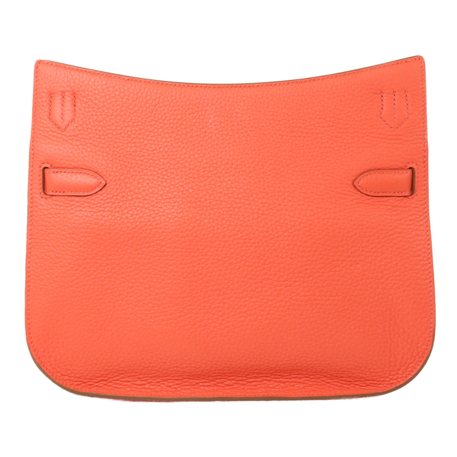 HERMES Clemence皮革Jypsiere 28肩背袋Rose Jaipur