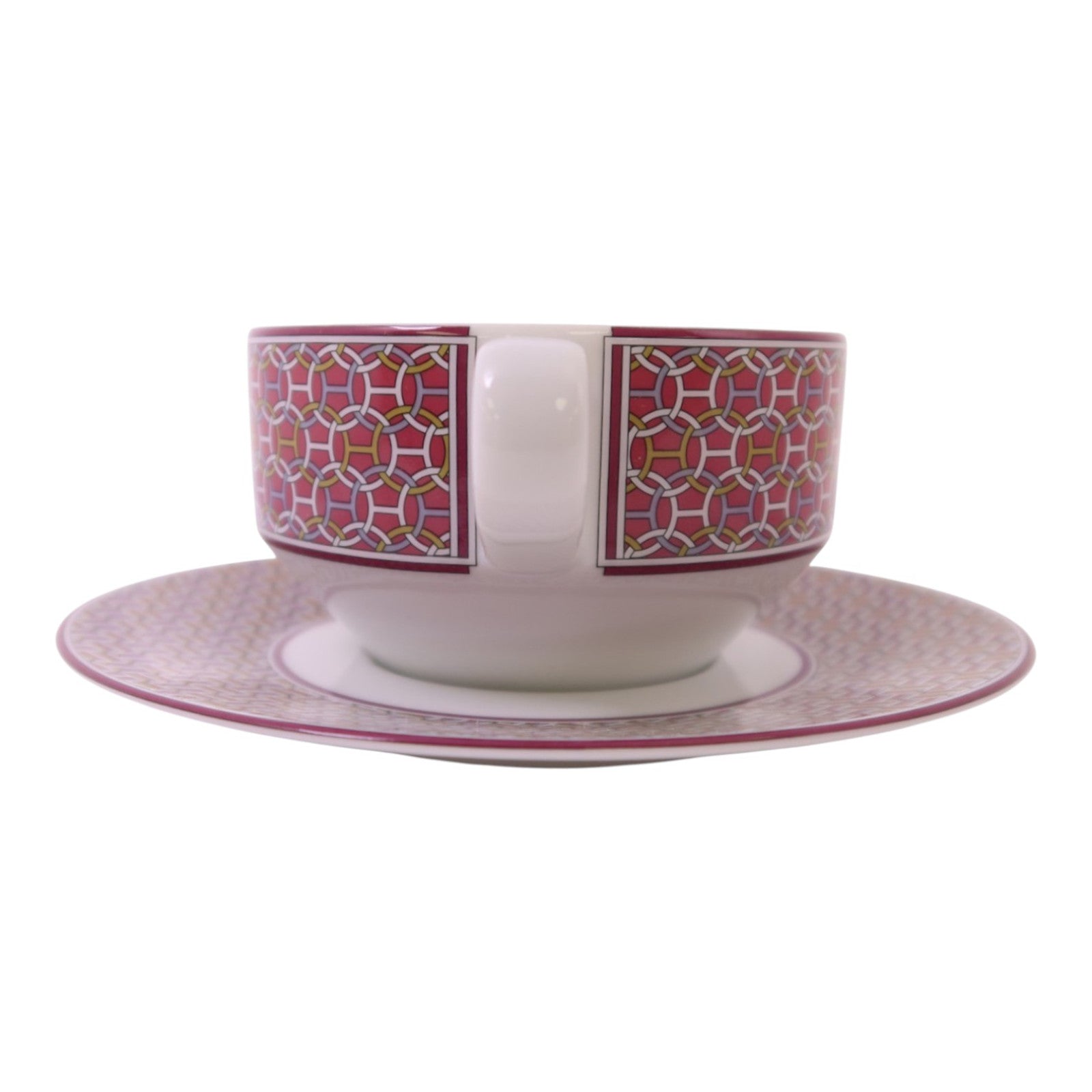 HERMES 陶瓷Tea Cups & Saucer Set x2pcs茶杯碟套裝