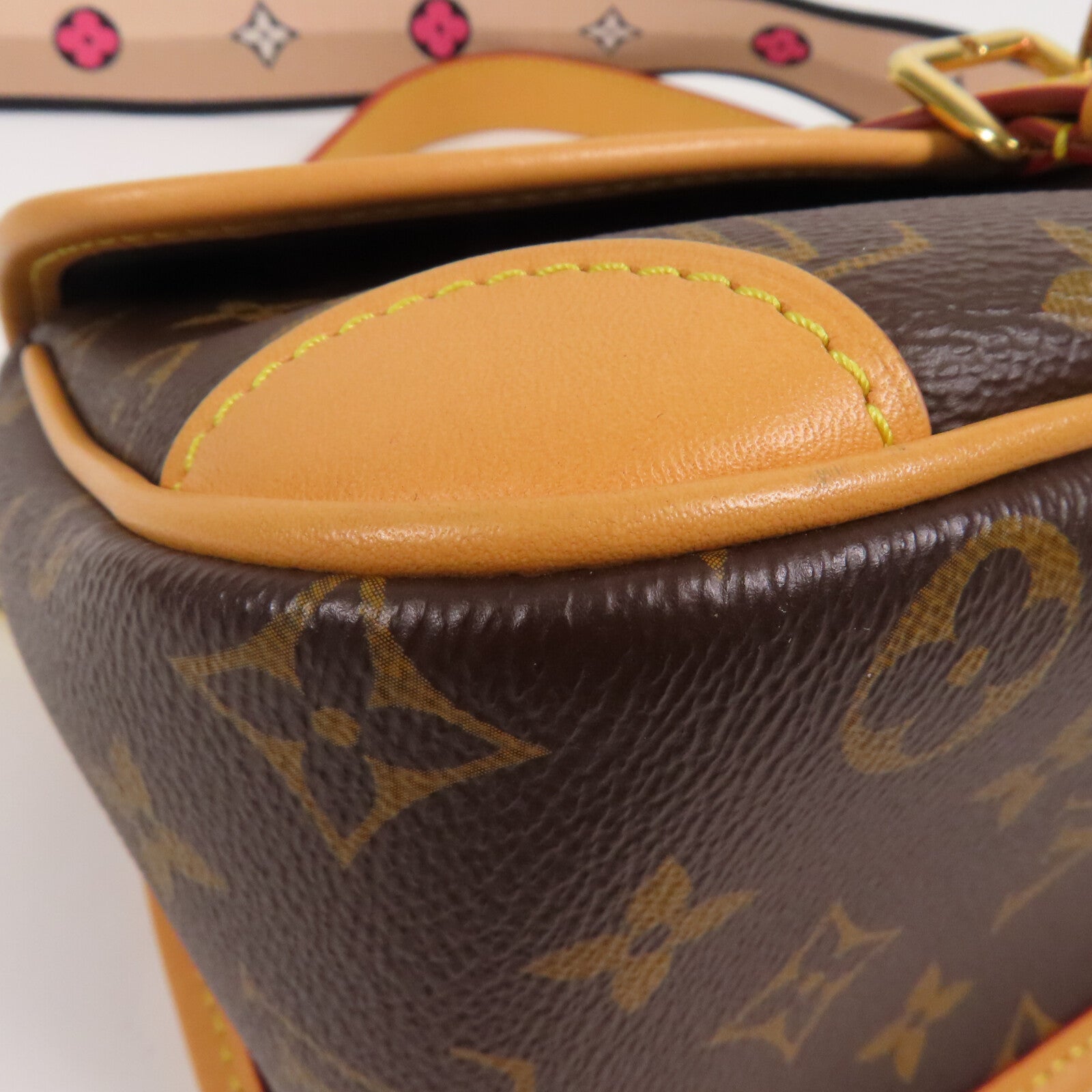 LOUIS VUITTON Monogram Diane金扣手挽肩背兩用袋