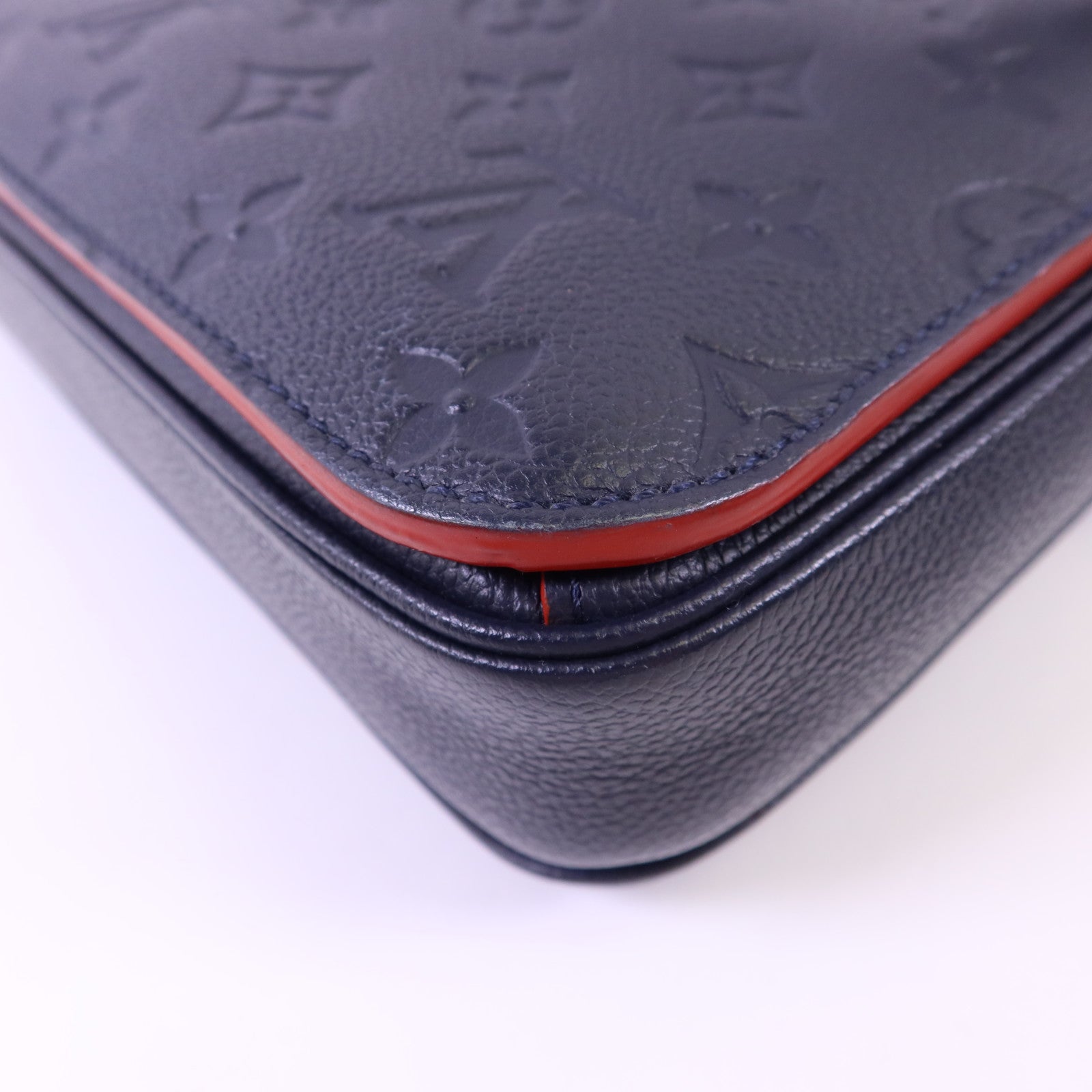 LOUIS VUITTON Monogram Empreinte Pochette Metis金扣手挽肩背兩用袋