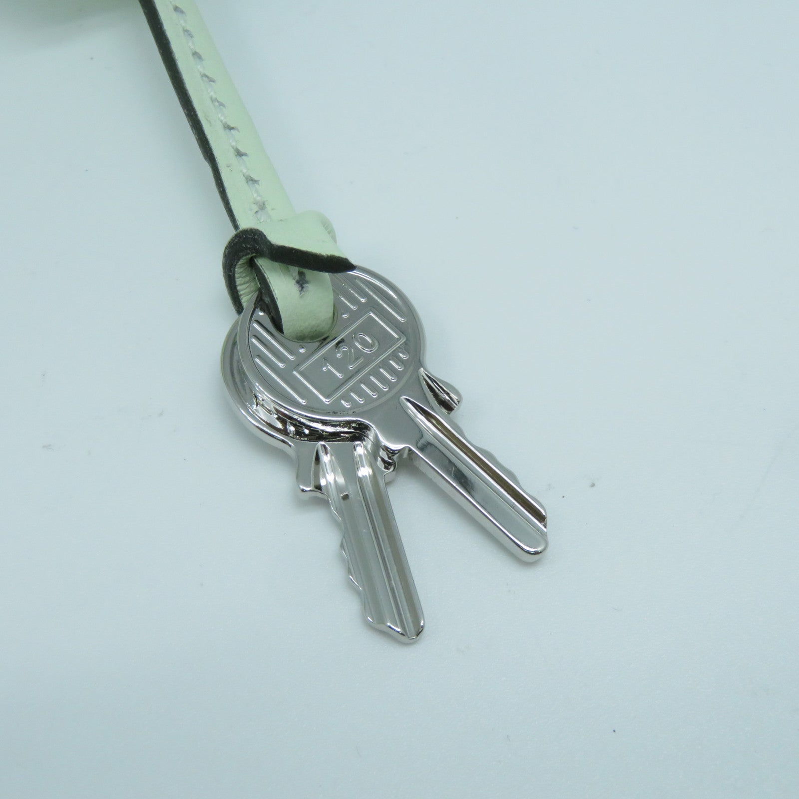 HERMES Swift皮革Kelly 25銀扣手挽肩背兩用袋Vert Fizz氣泡綠色