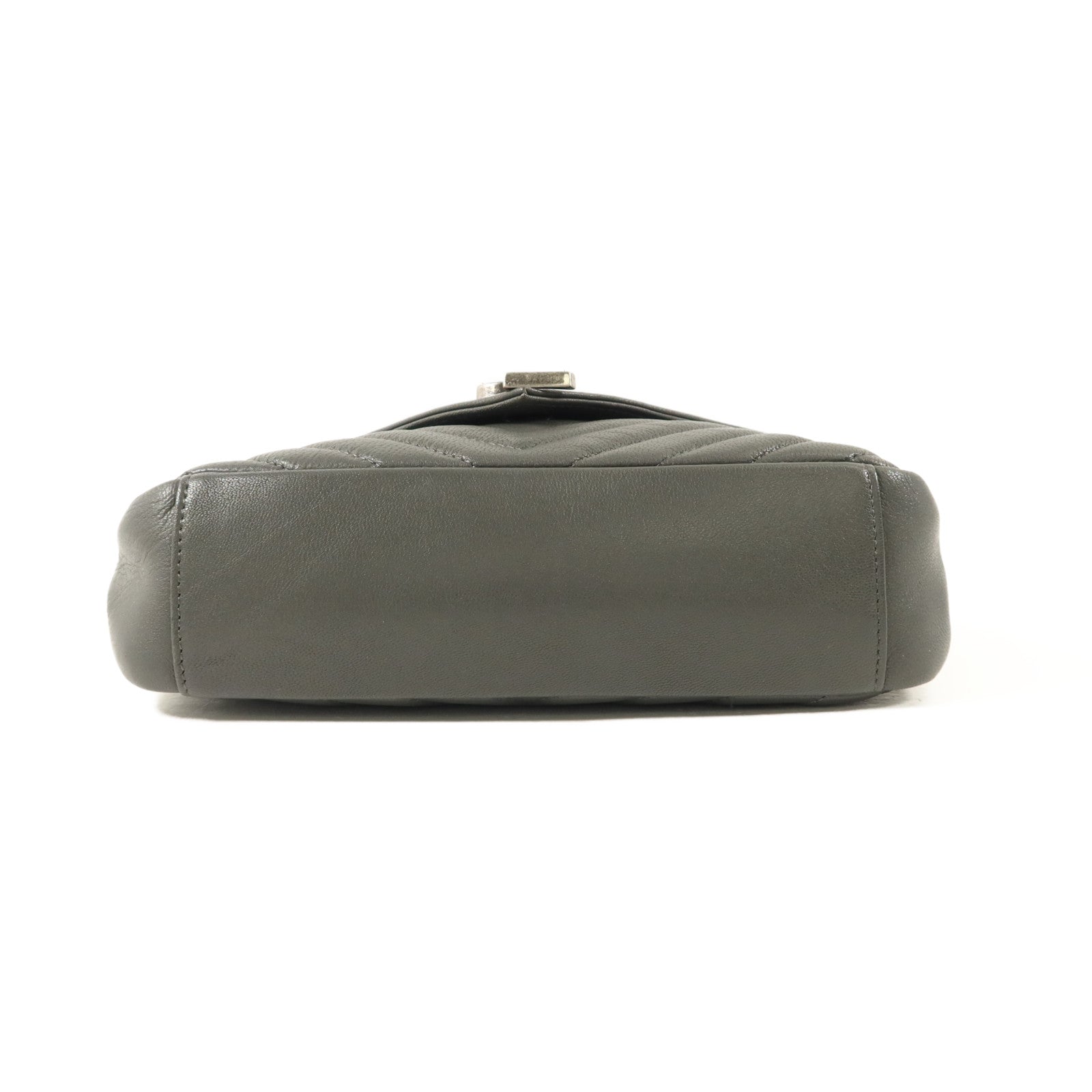 SAINT LAURENT 牛皮皮革College Bag鏈帶肩背袋