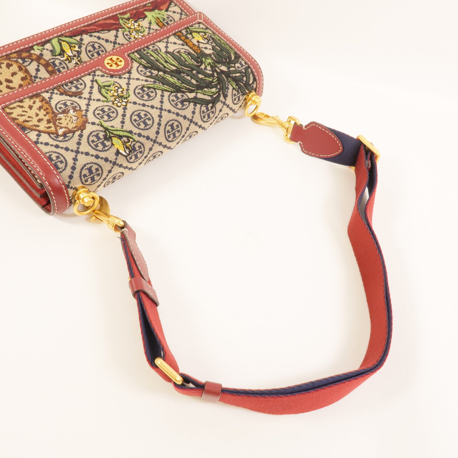 Tory Burch 帆布Shoulder Bag肩背袋
