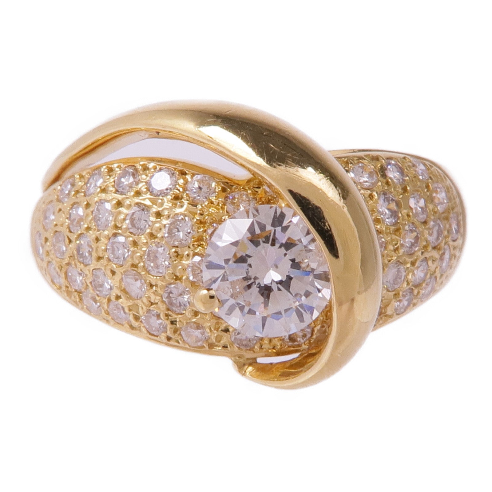 JEWELRY 18K黃金Diamond Ring鑽石戒指US#7