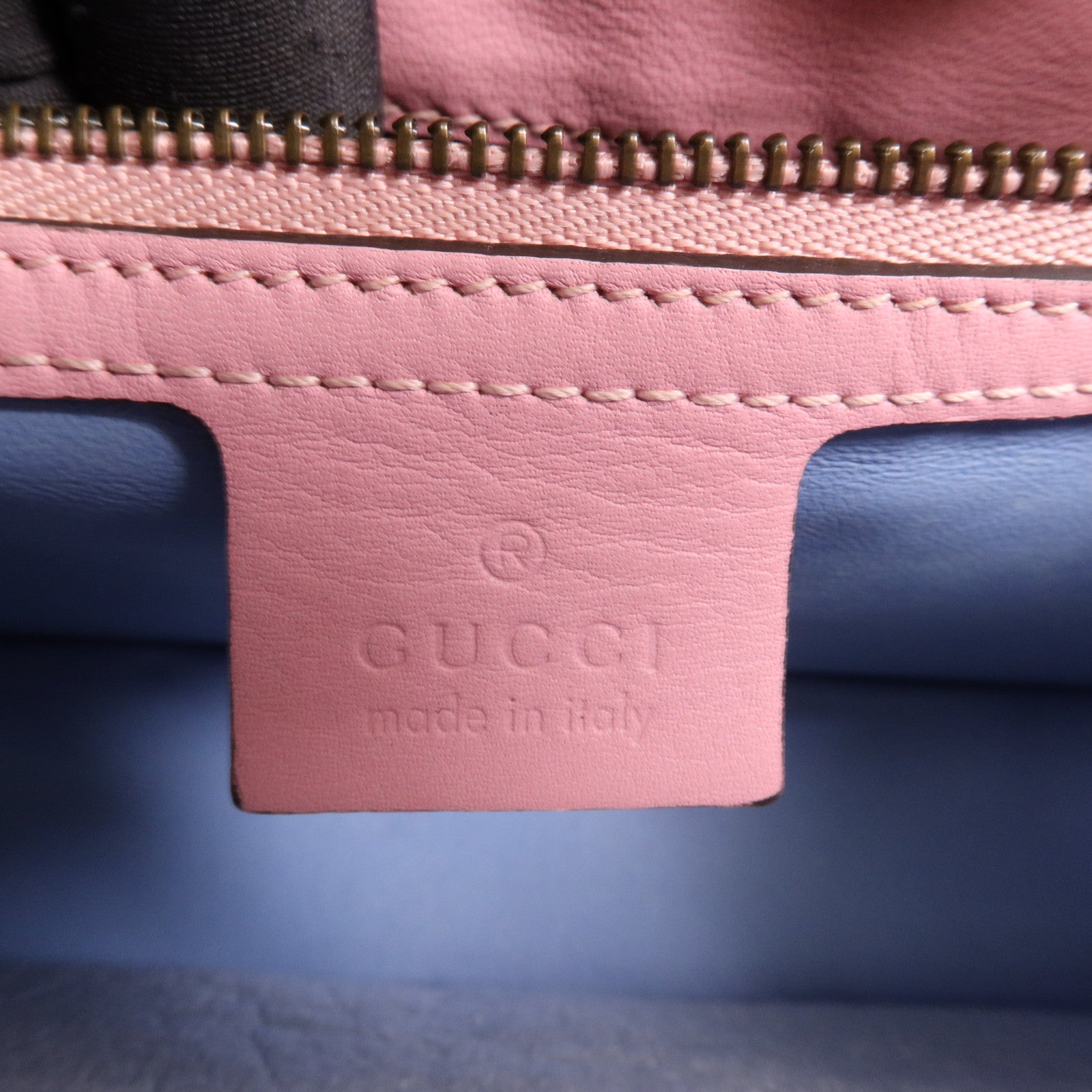 GUCCI 【激減優惠】蛇皮皮革Queen Margaret金扣肩背袋