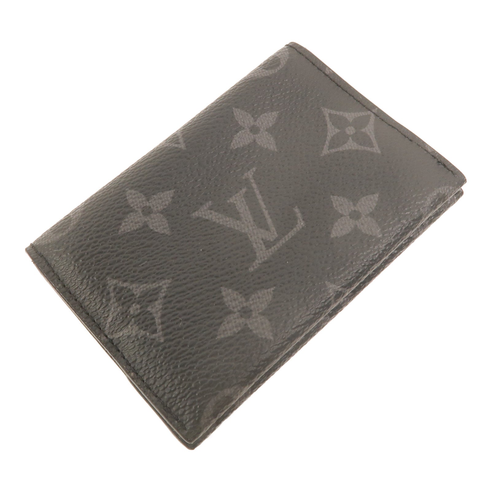 LOUIS VUITTON Monogram Eclipse Slim Card Case卡片套