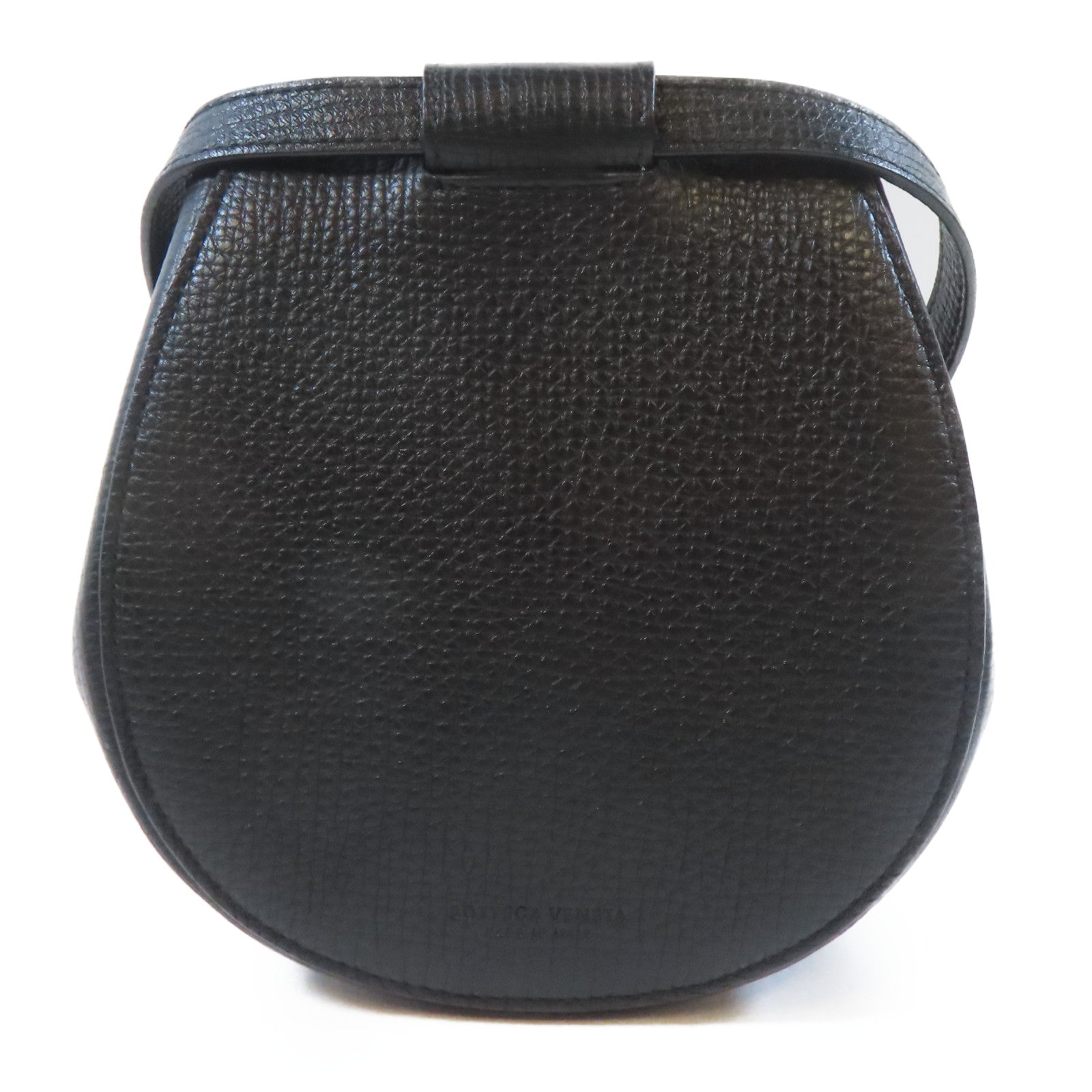BOTTEGA VENETA 【激減優惠】牛皮皮革Palmellato Belt Bag金扣肩背袋黑色