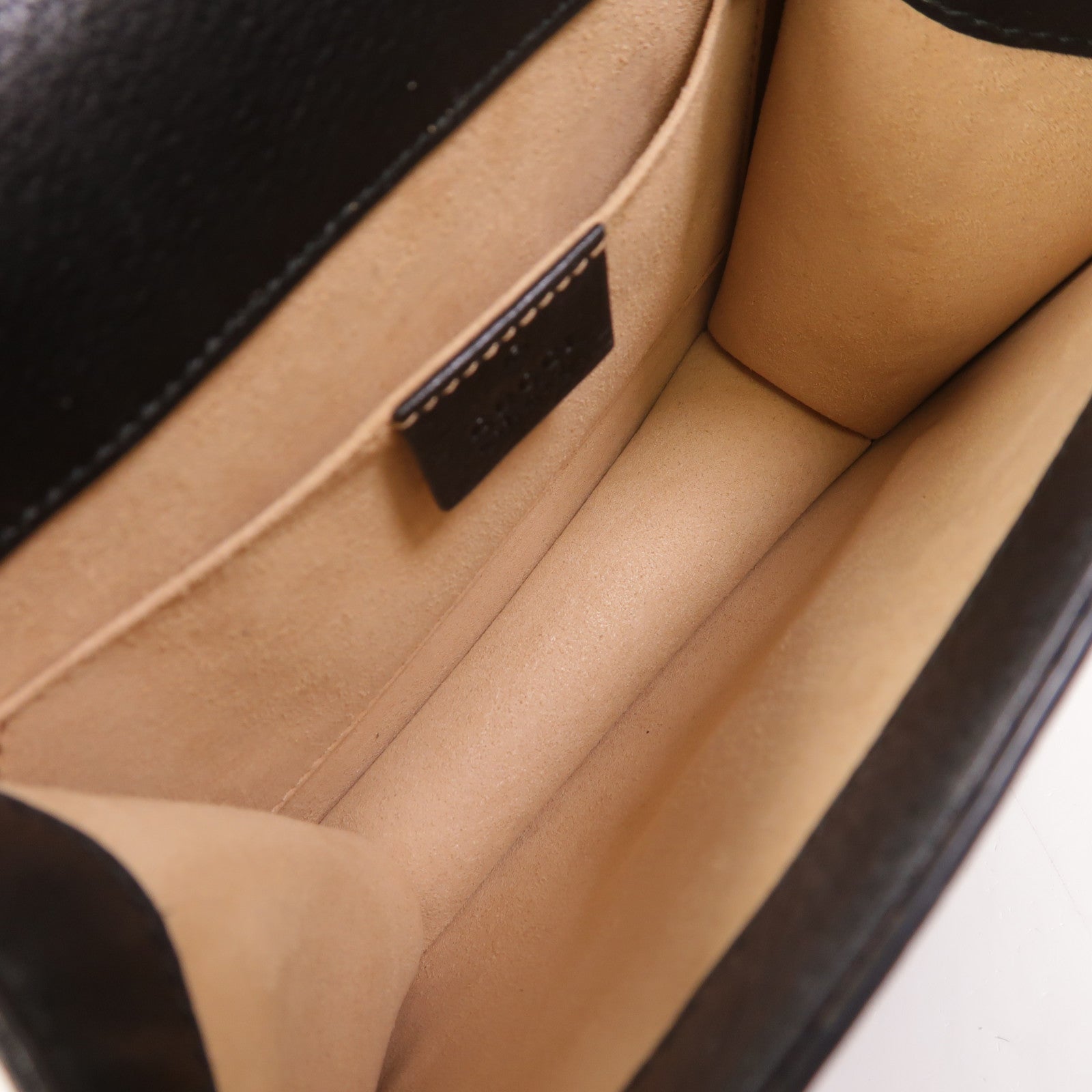 GUCCI 牛皮皮革Totem Butterfly Imitation Diamond肩背袋