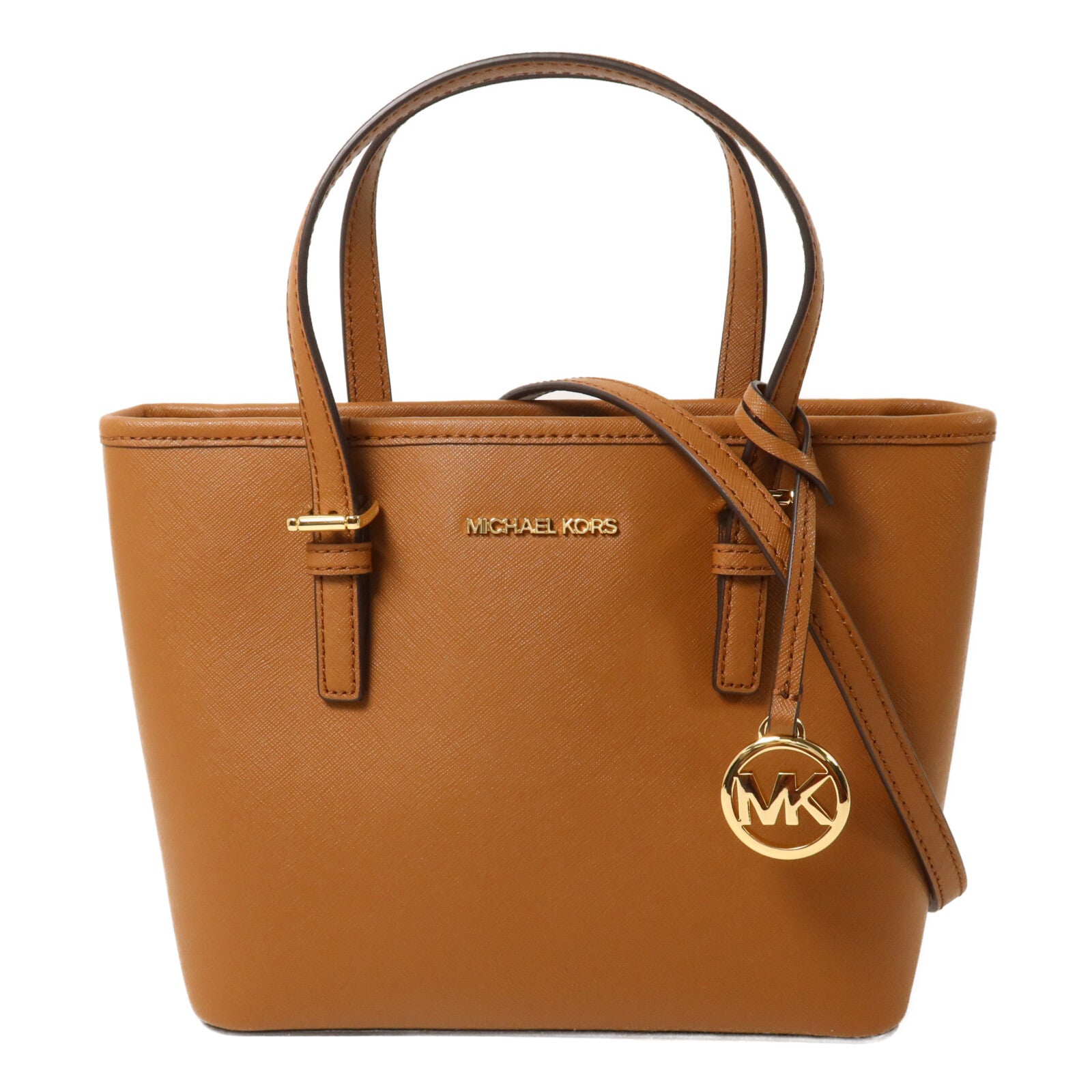 Michael Kors 牛皮皮革Jet Set Travel XS手挽肩背兩用袋