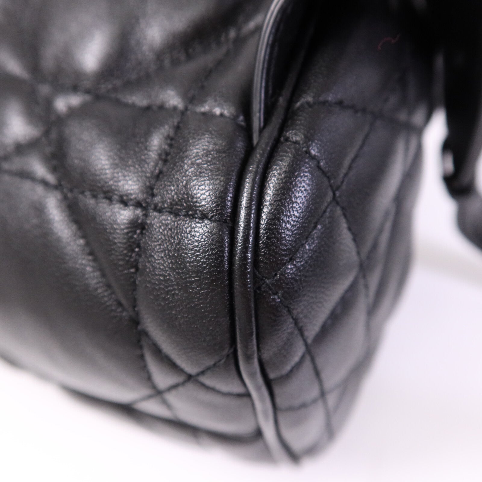 Dior 【激減優惠】羊皮皮革Caro Backpack Medium金扣背包