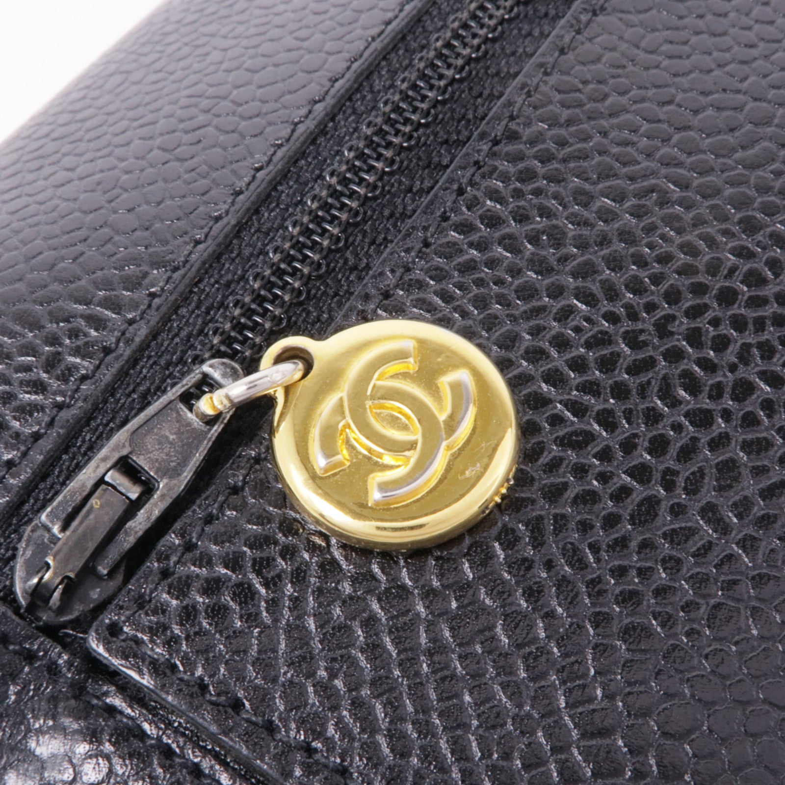 CHANEL 牛皮皮革Wallet On Chain金扣鏈帶肩背袋