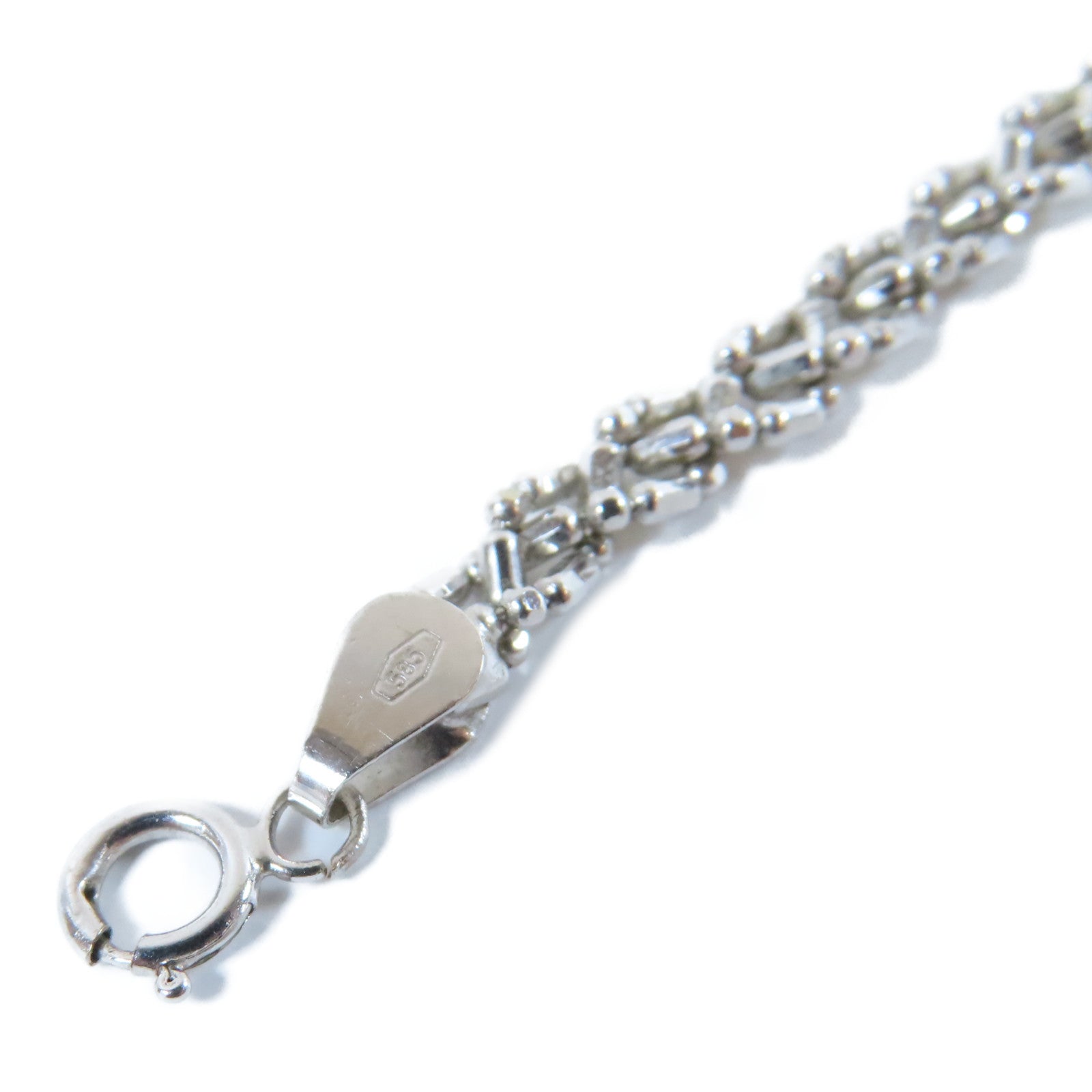 JEWELRY 【激減優惠】14K白金Bracelet手鏈銀色
