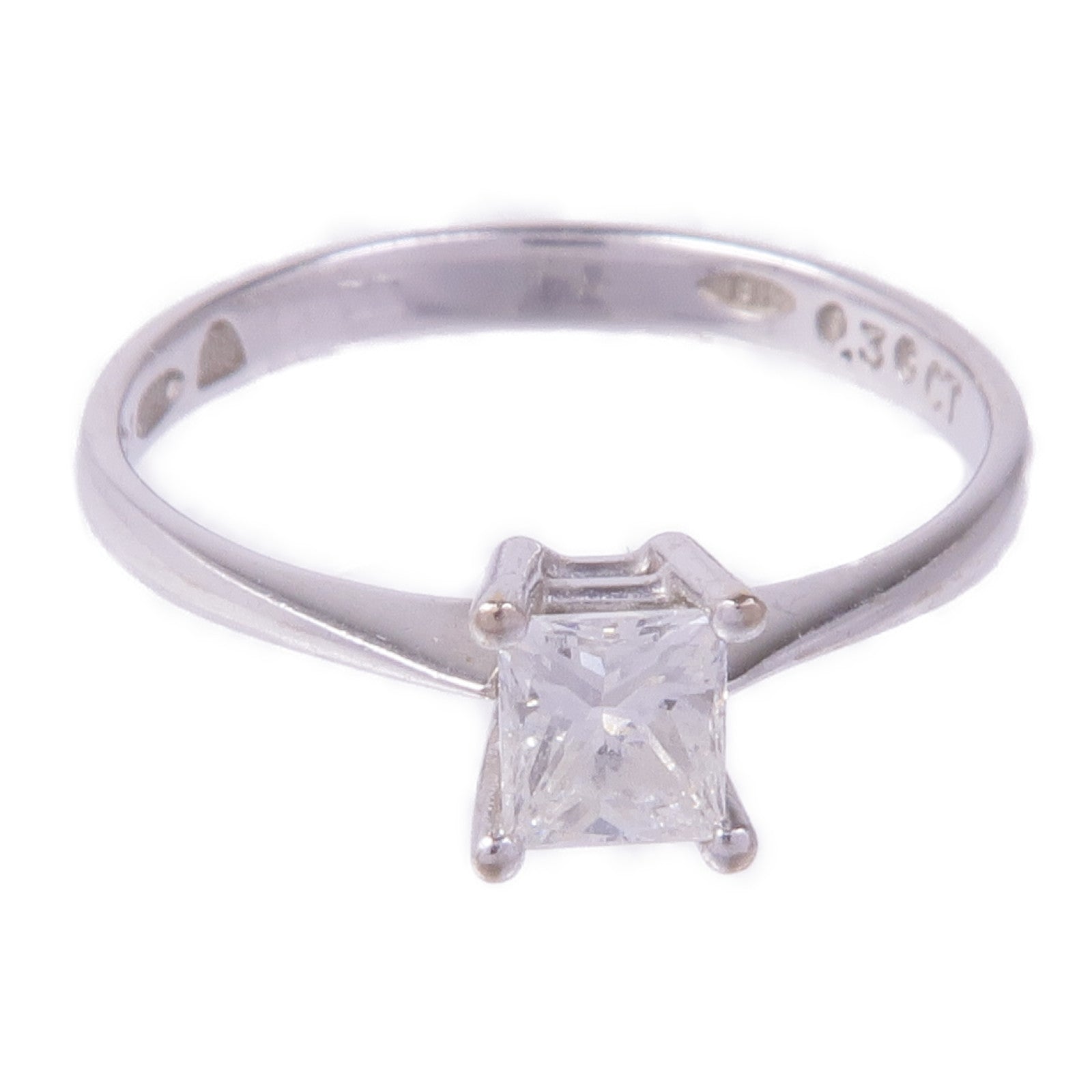 JEWELRY 18K白金Diamond Ring鑽石戒指US#6