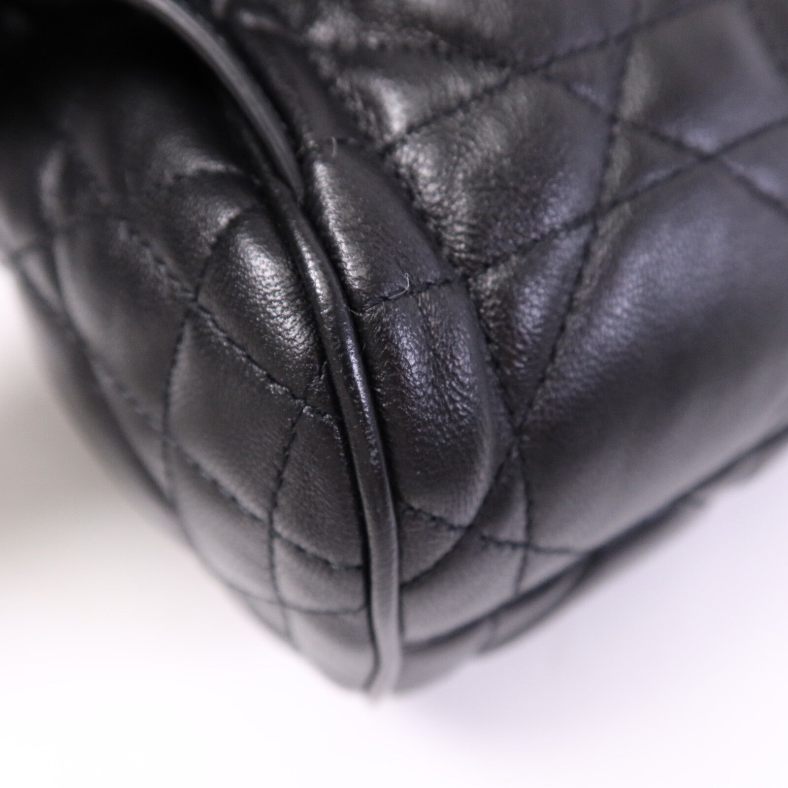 Dior 【激減優惠】羊皮皮革Caro Backpack Medium金扣背包