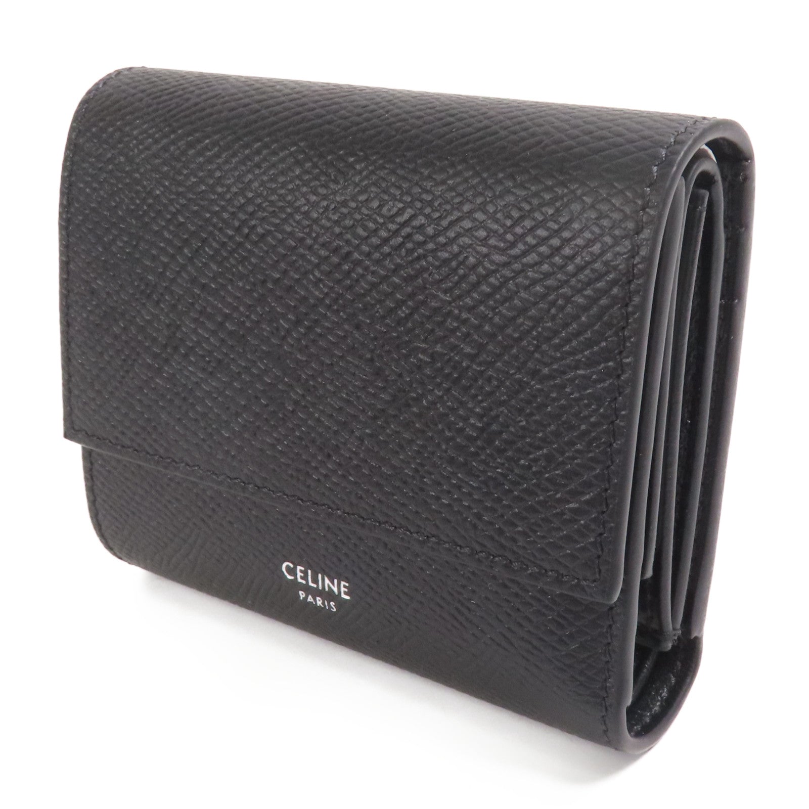 CELINE 牛皮皮革Small Trifold Wallet錢包