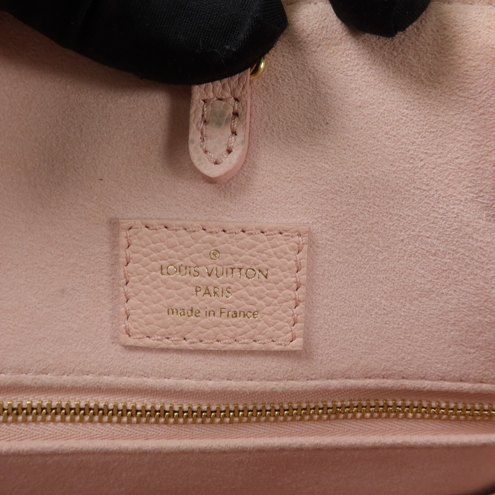 LOUIS VUITTON Monogram Empreeinte On The Go MM手挽肩背兩用袋