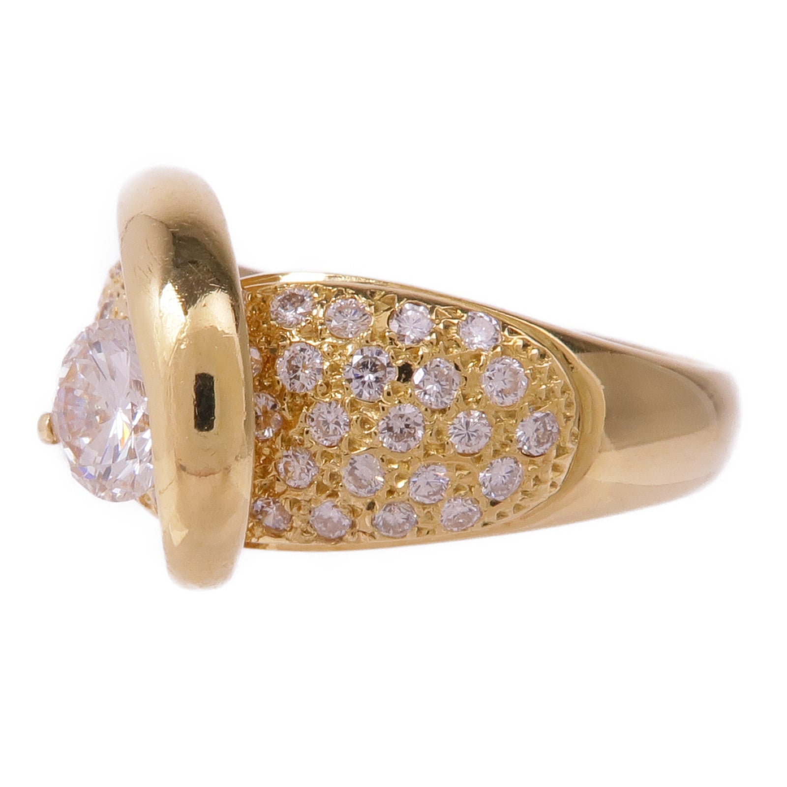 JEWELRY 18K黃金Diamond Ring鑽石戒指US#7