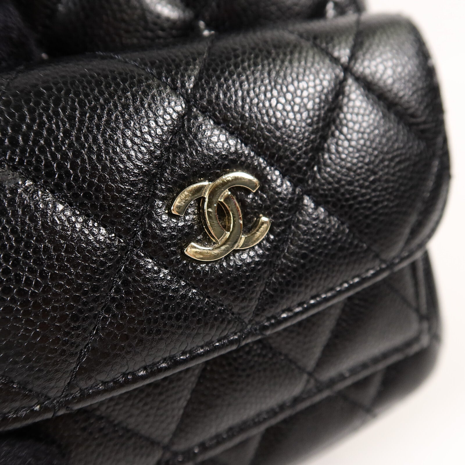 CHANEL 牛皮皮革Mini Backpack背包