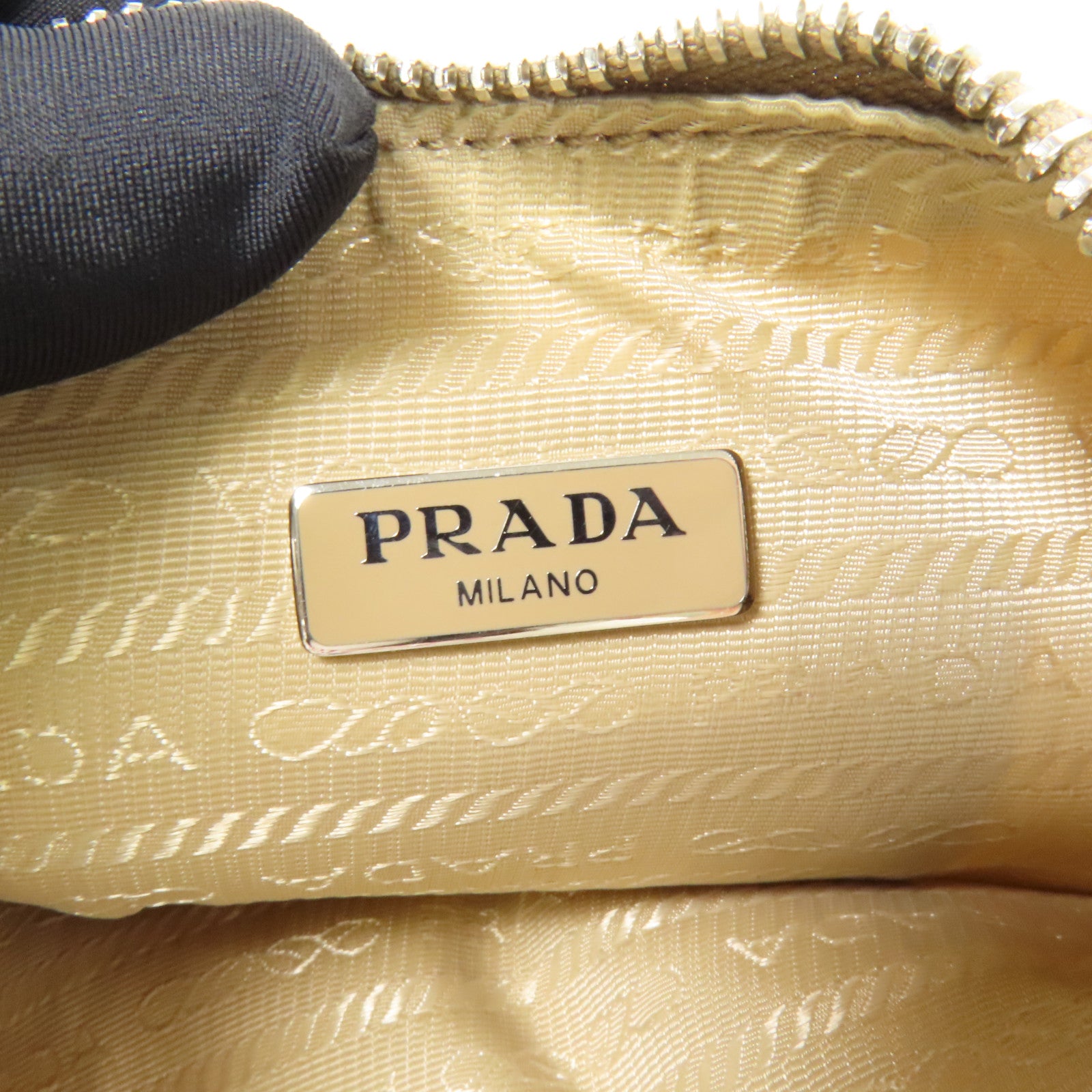 PRADA PRADA 尼龍Re-Edition 2005銀扣手挽肩背兩用袋