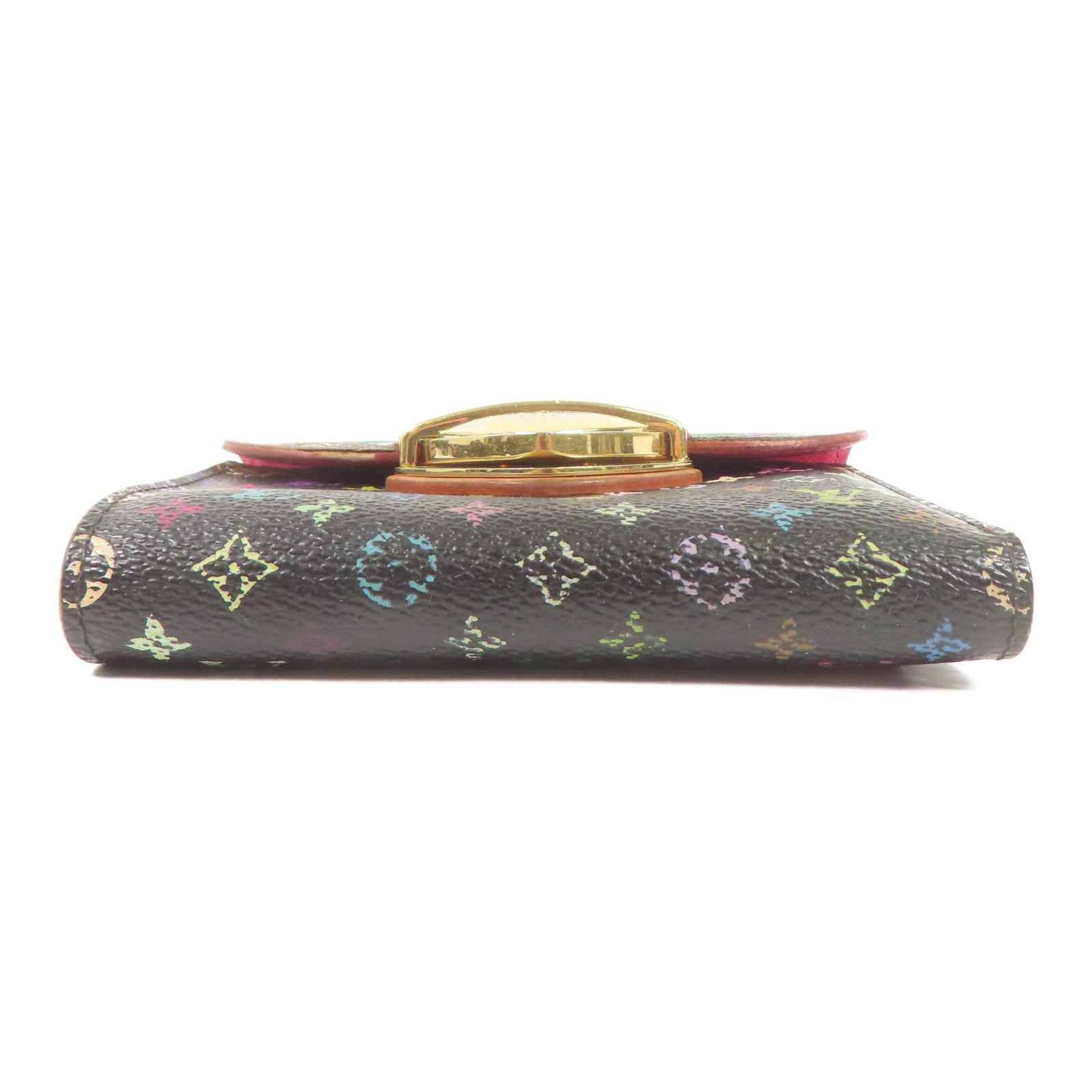 LOUIS VUITTON Monogram Multicolore Portefeuille Joy金扣錢包
