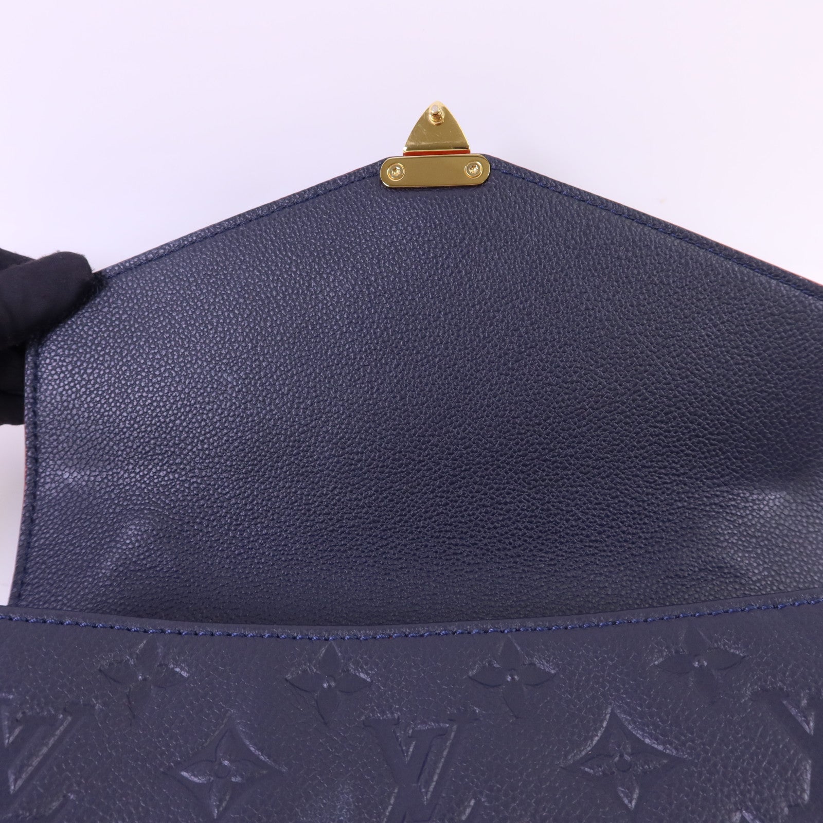 LOUIS VUITTON Monogram Empreinte Pochette Metis金扣手挽肩背兩用袋